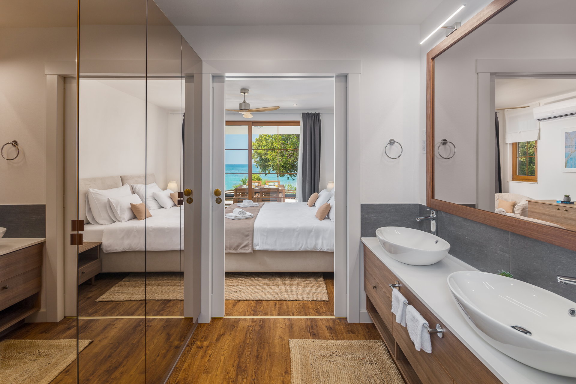 Beachfront Villa Poeta with Pool