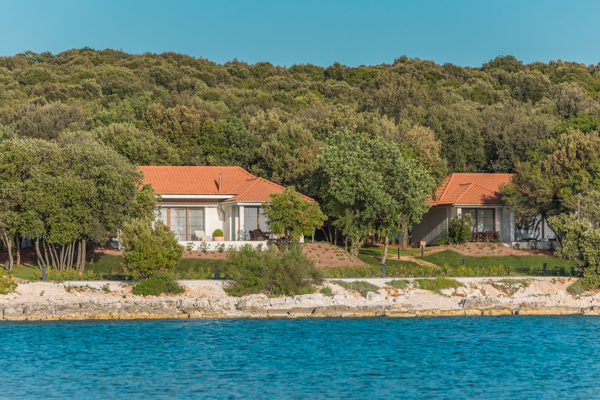 Beachfront Villa Poeta with Pool