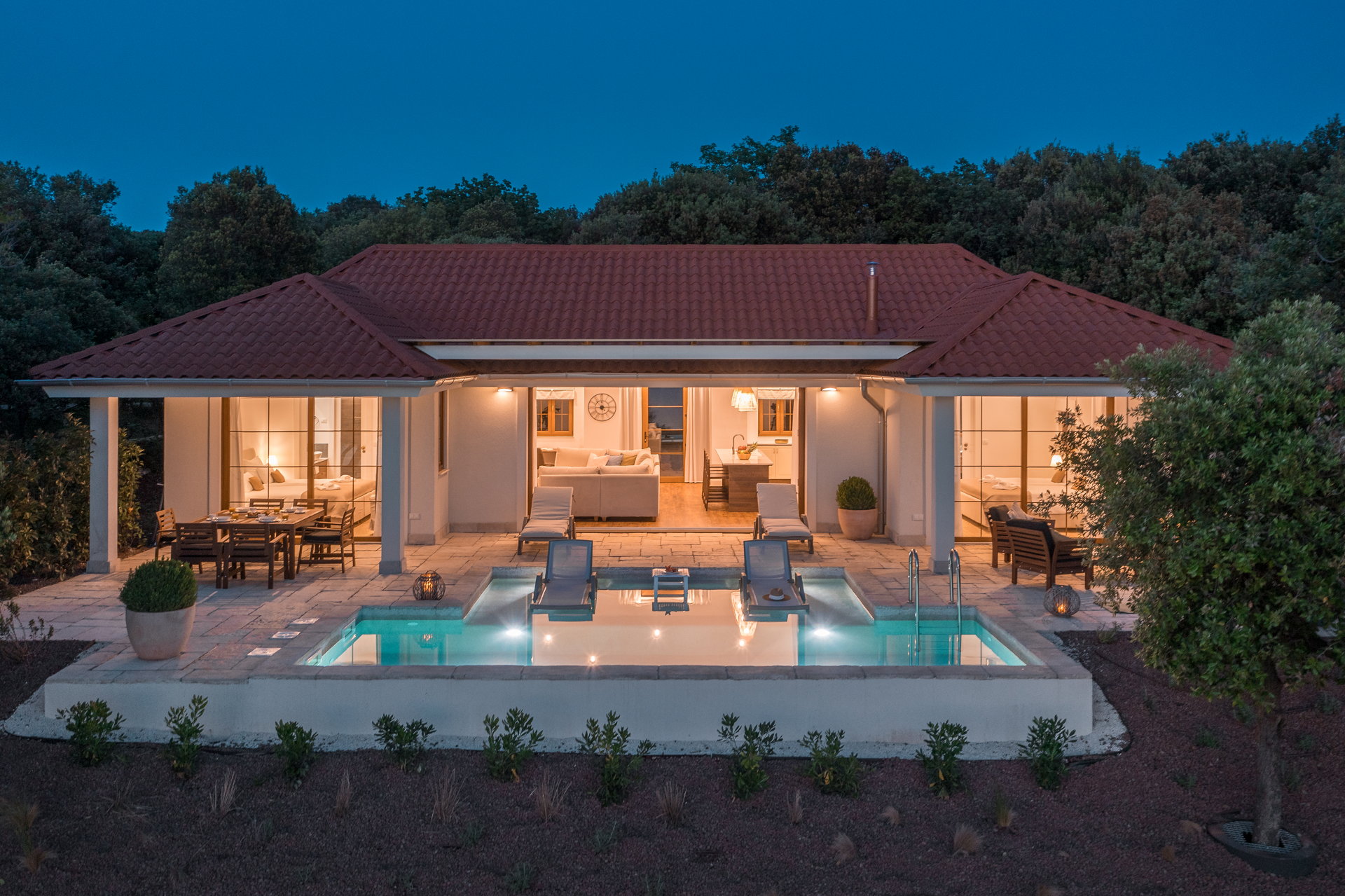 Beachfront Villa Poeta with Pool