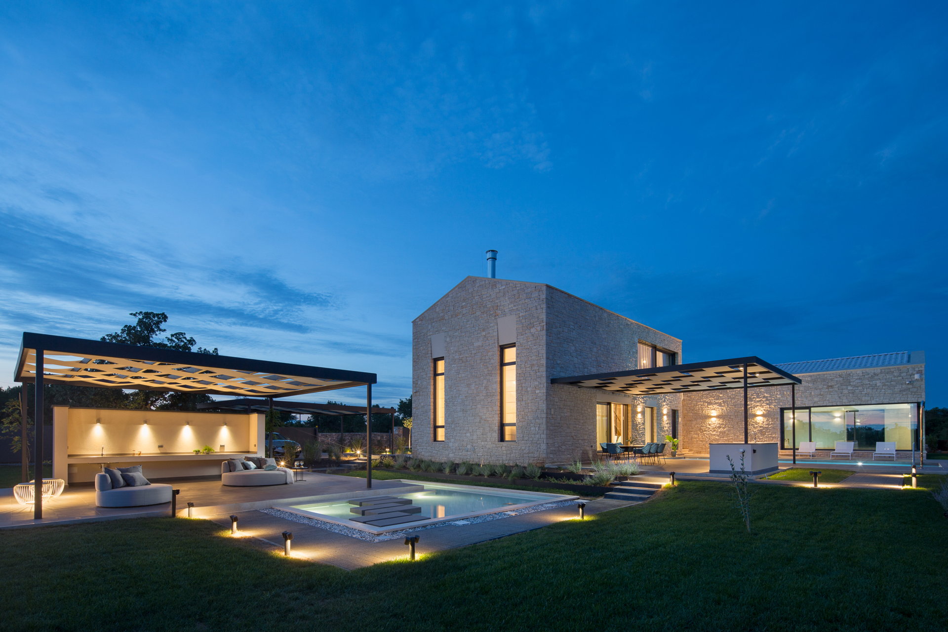 Luxury Villa Starry Night with Pool