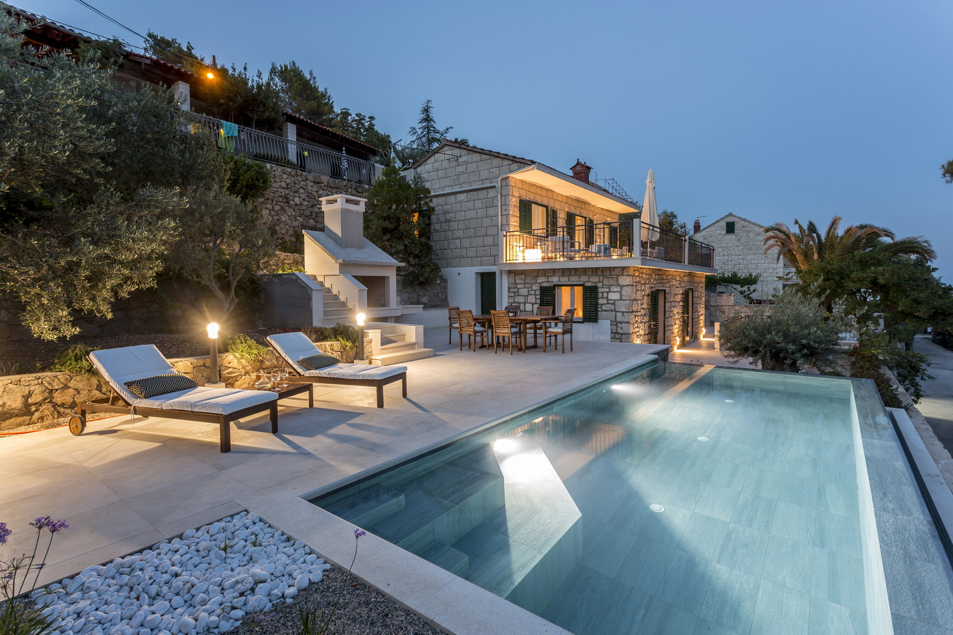 Villa Brazza with Infinity Pool