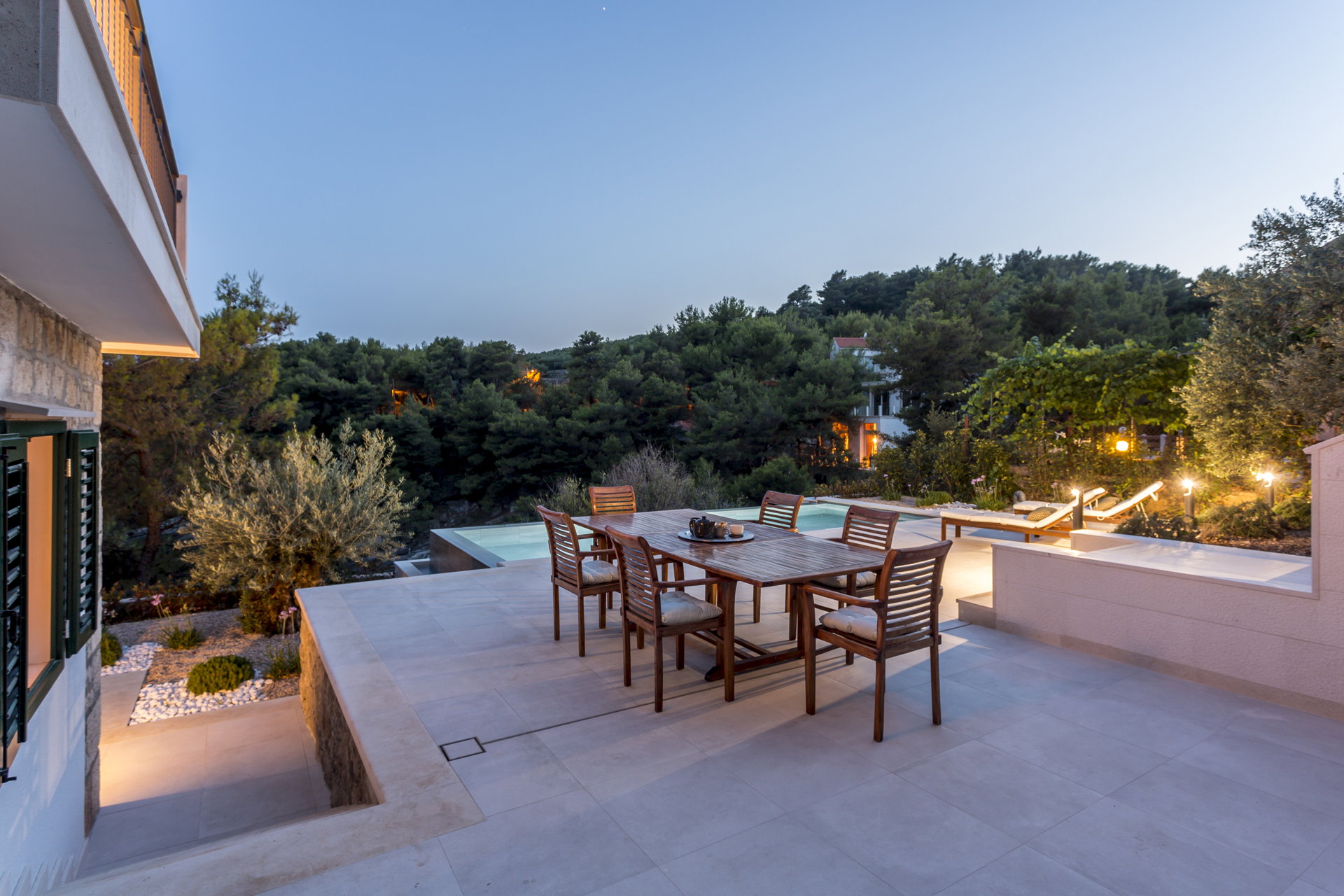 Villa Brazza with Infinity Pool