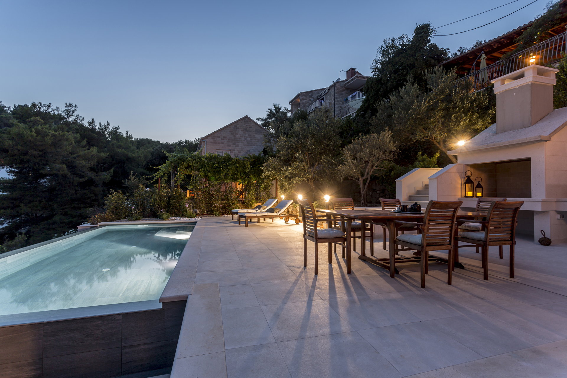 Villa Brazza with Infinity Pool