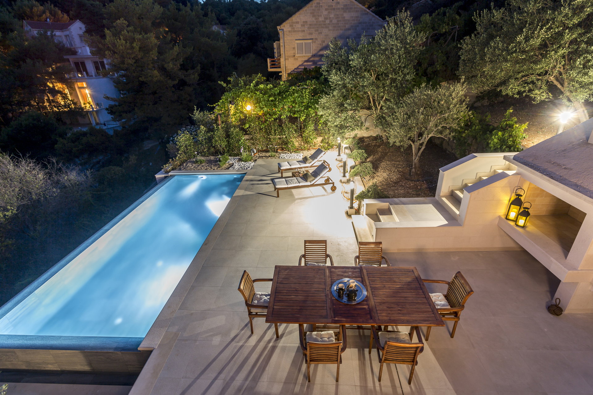 Villa Brazza with Infinity Pool