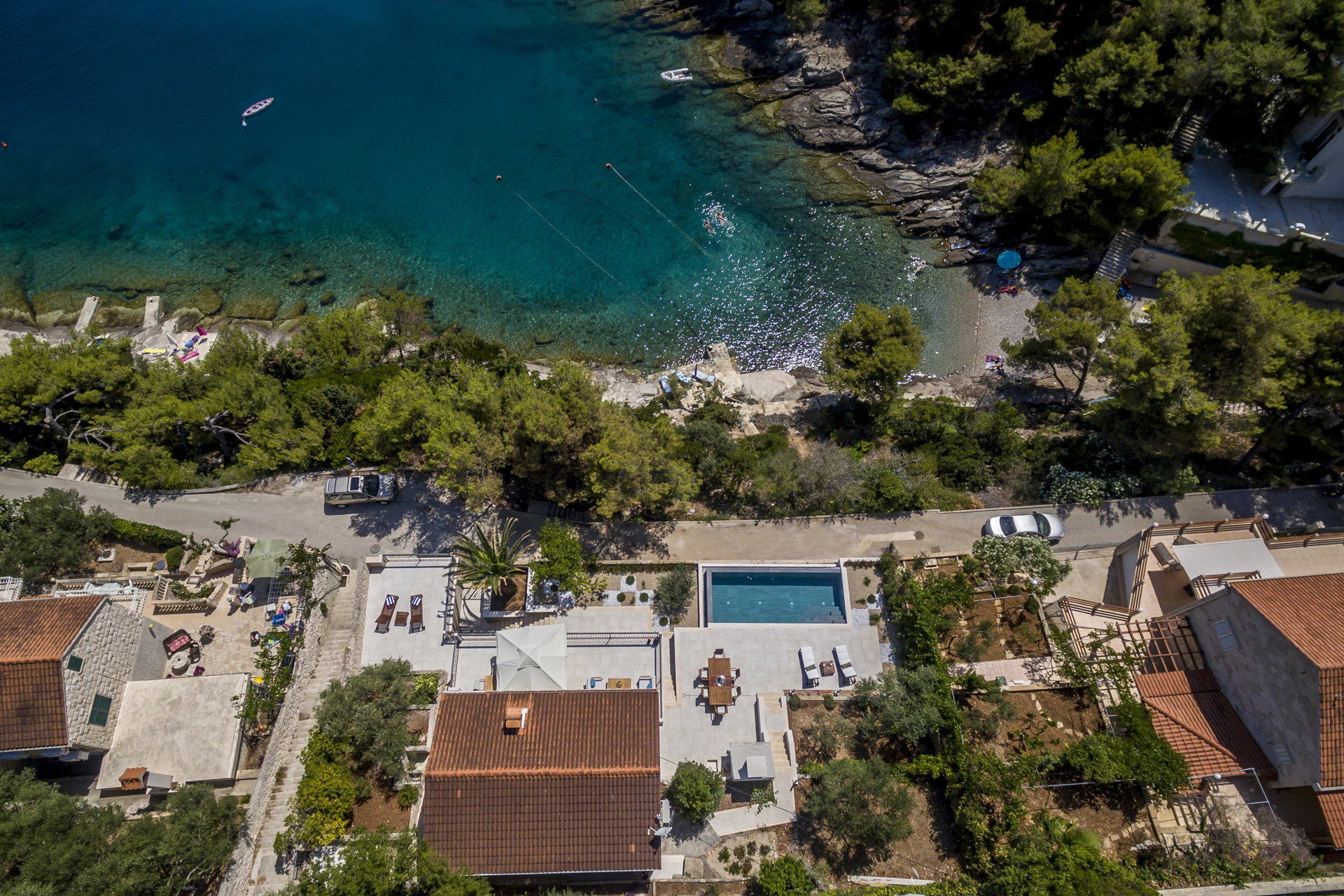 Villa Brazza with Infinity Pool