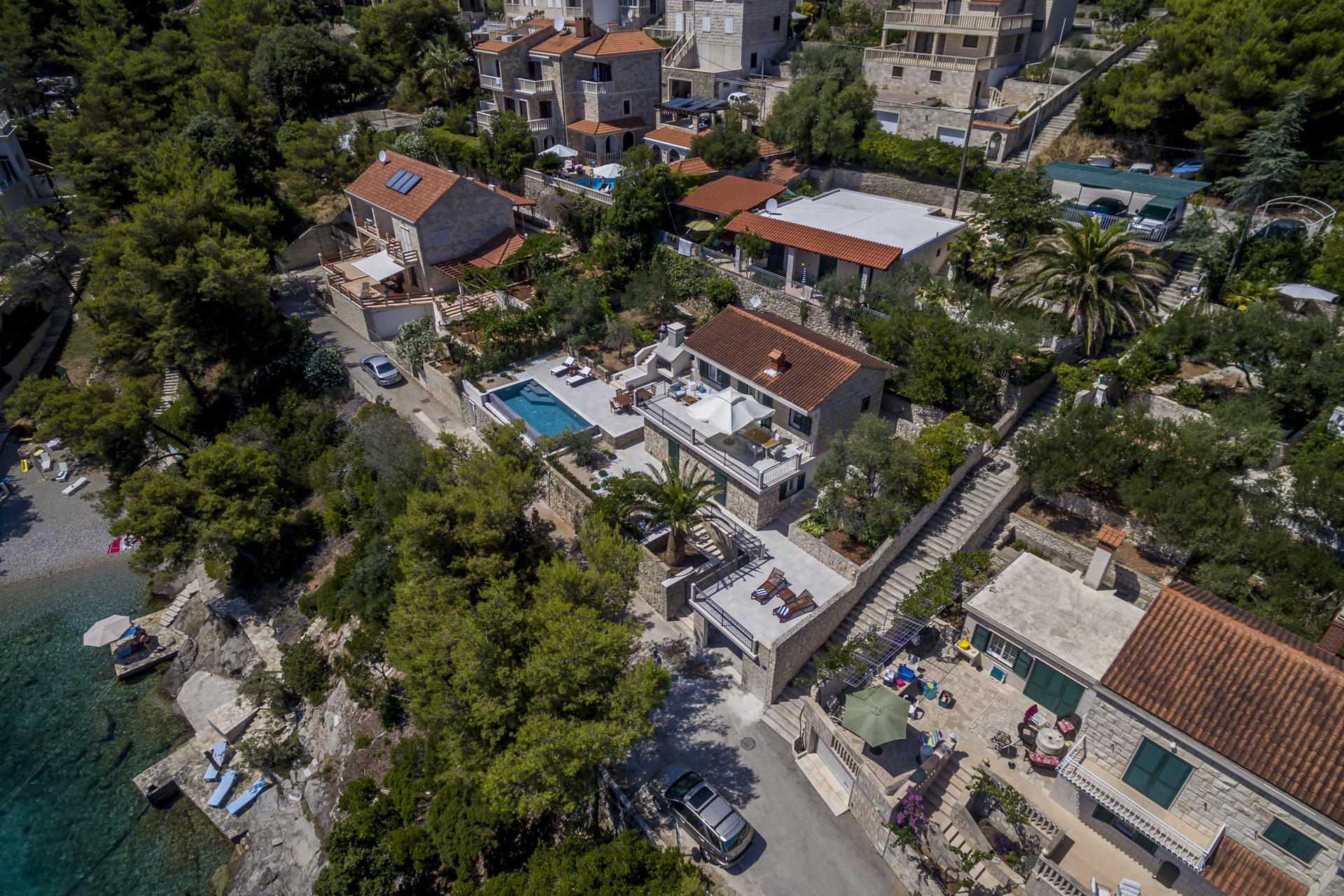 Villa Brazza with Infinity Pool