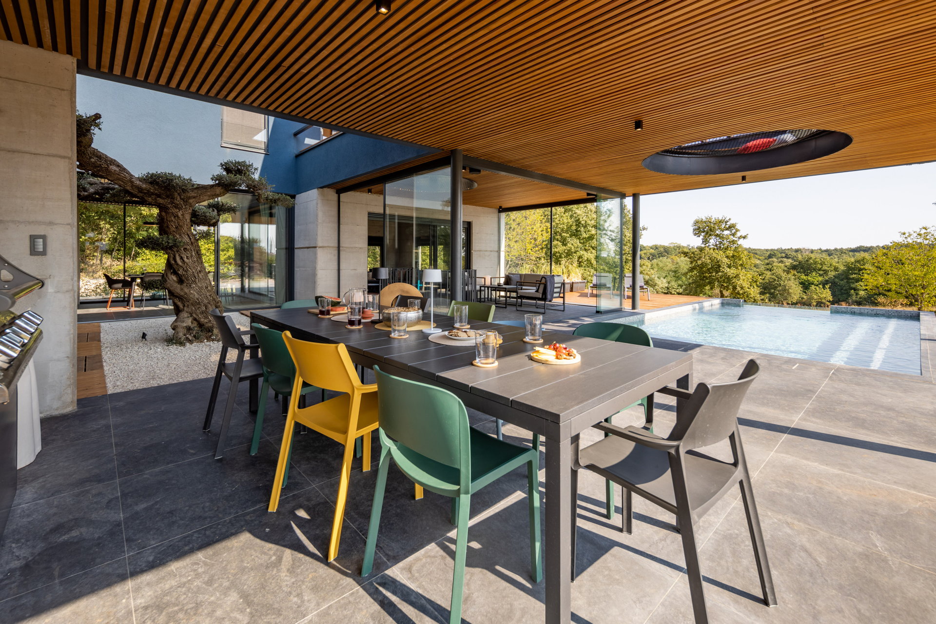 Luxury Villa Red Carpet with Pool