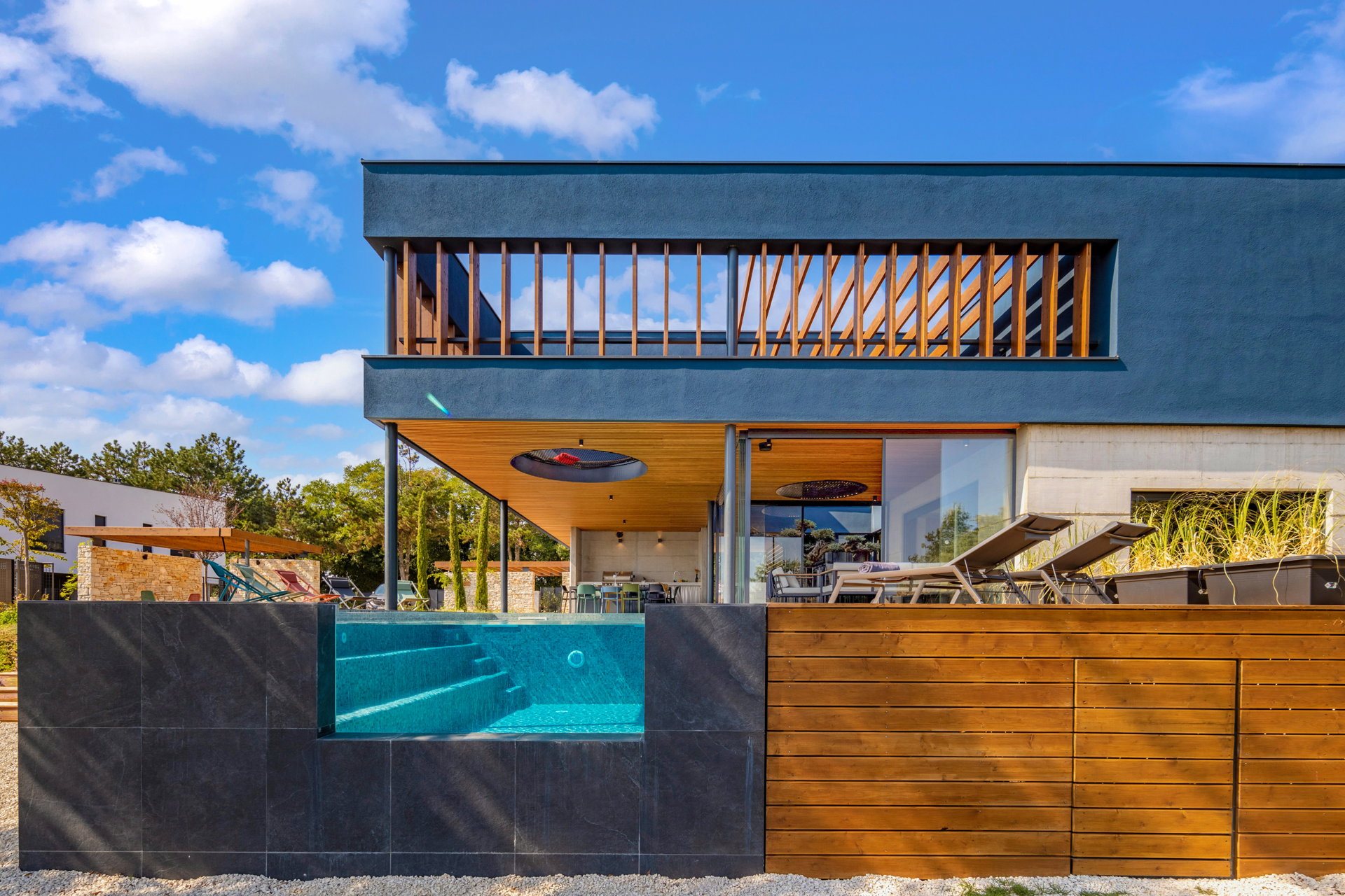 Luxury Villa Red Carpet with Pool