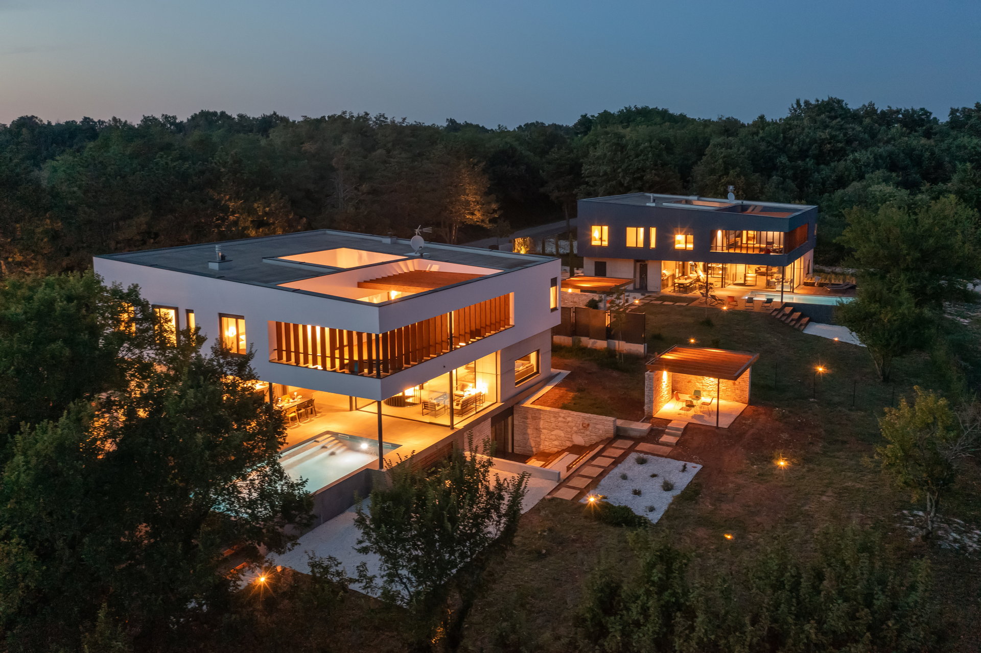 Luxury Villa Red Carpet with Pool