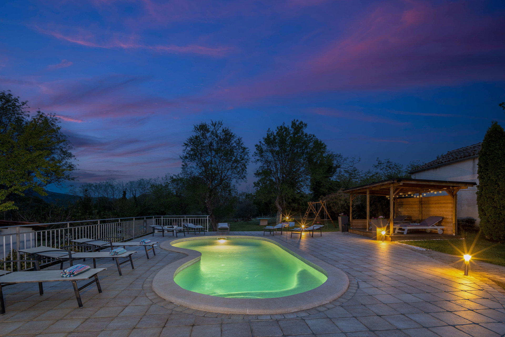 Holiday Home Flores with Pool