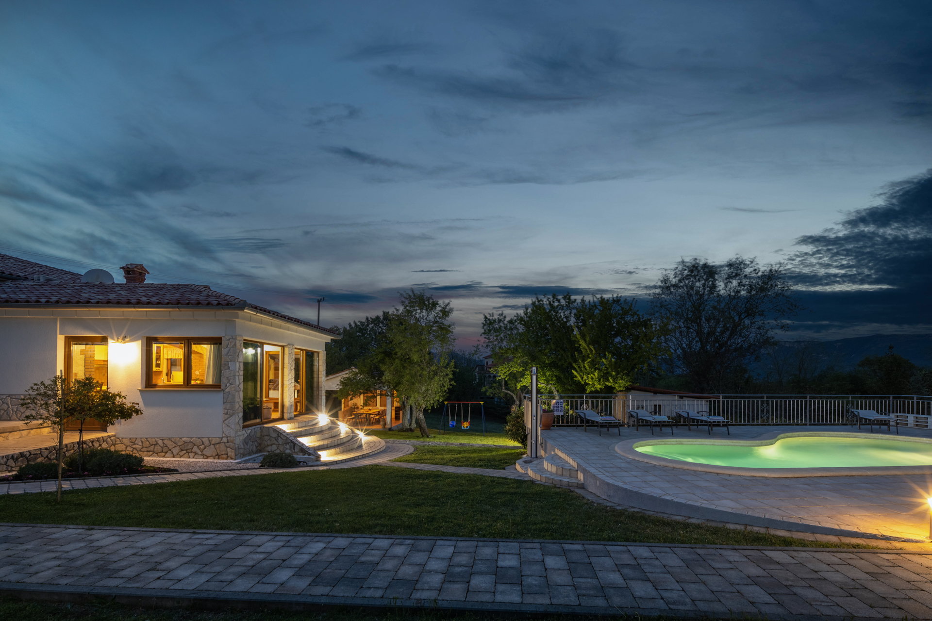 Holiday Home Flores with Pool