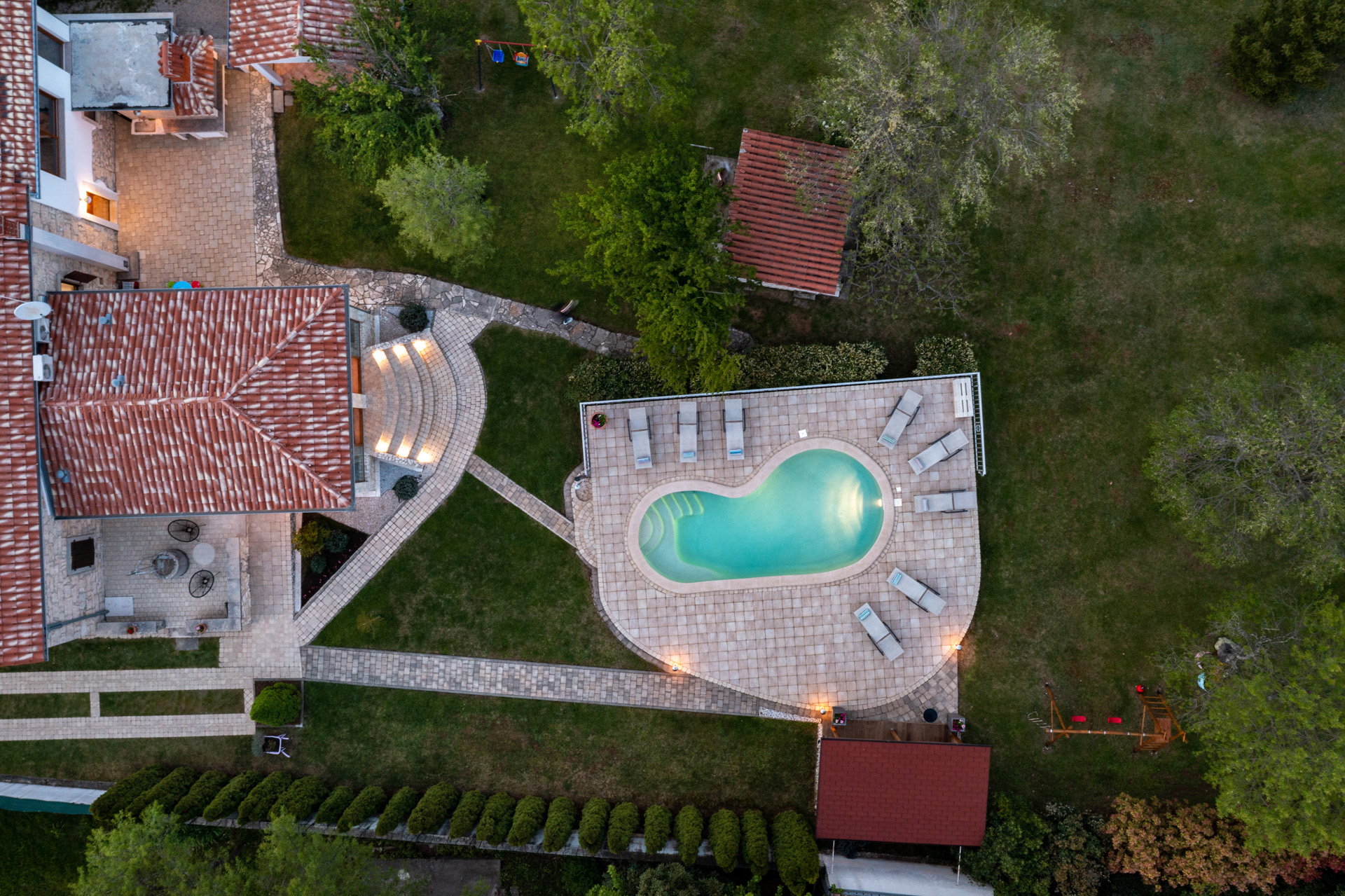 Holiday Home Flores with Pool