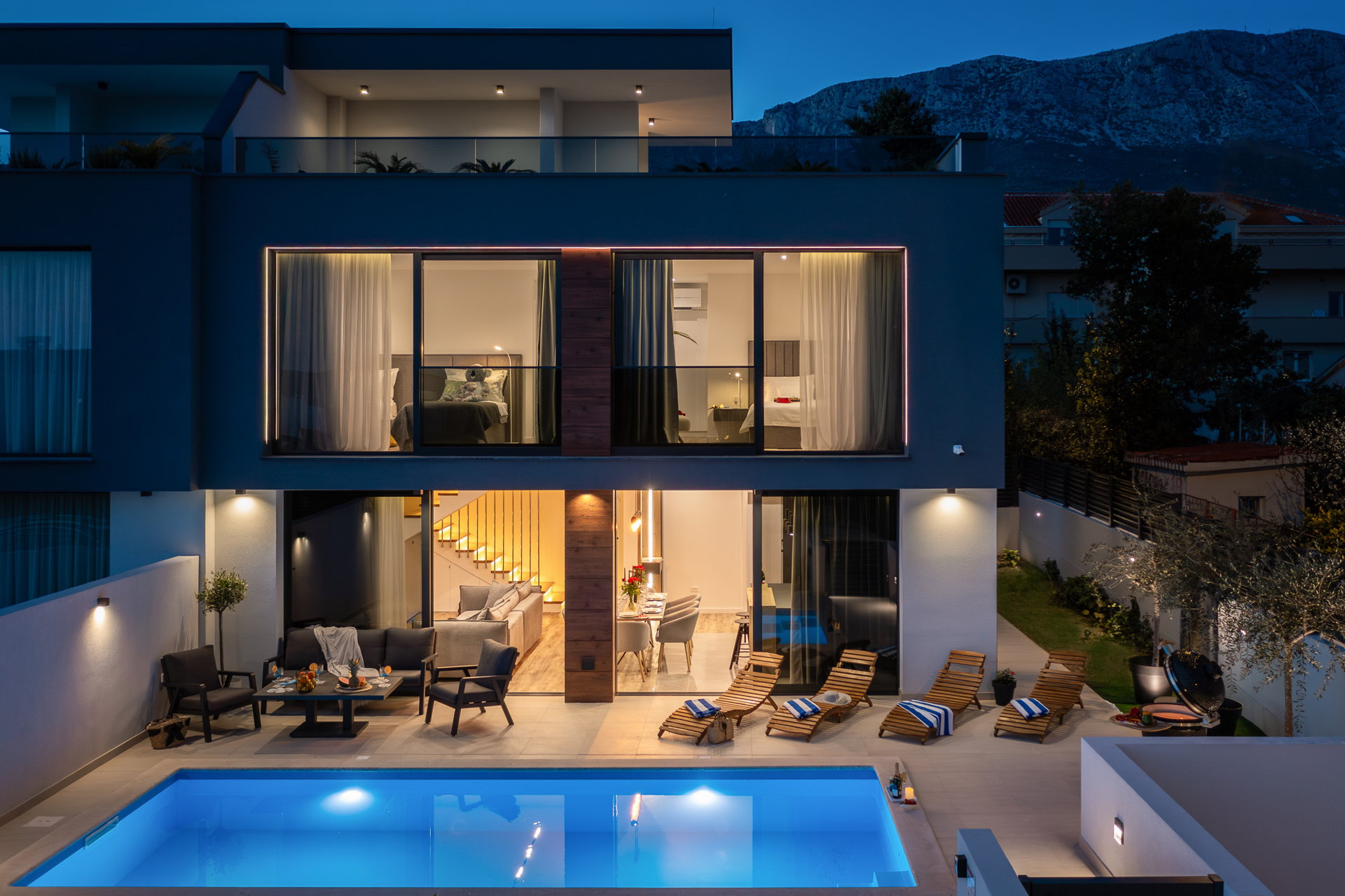 Luxury Villa Etera with Heated Pool