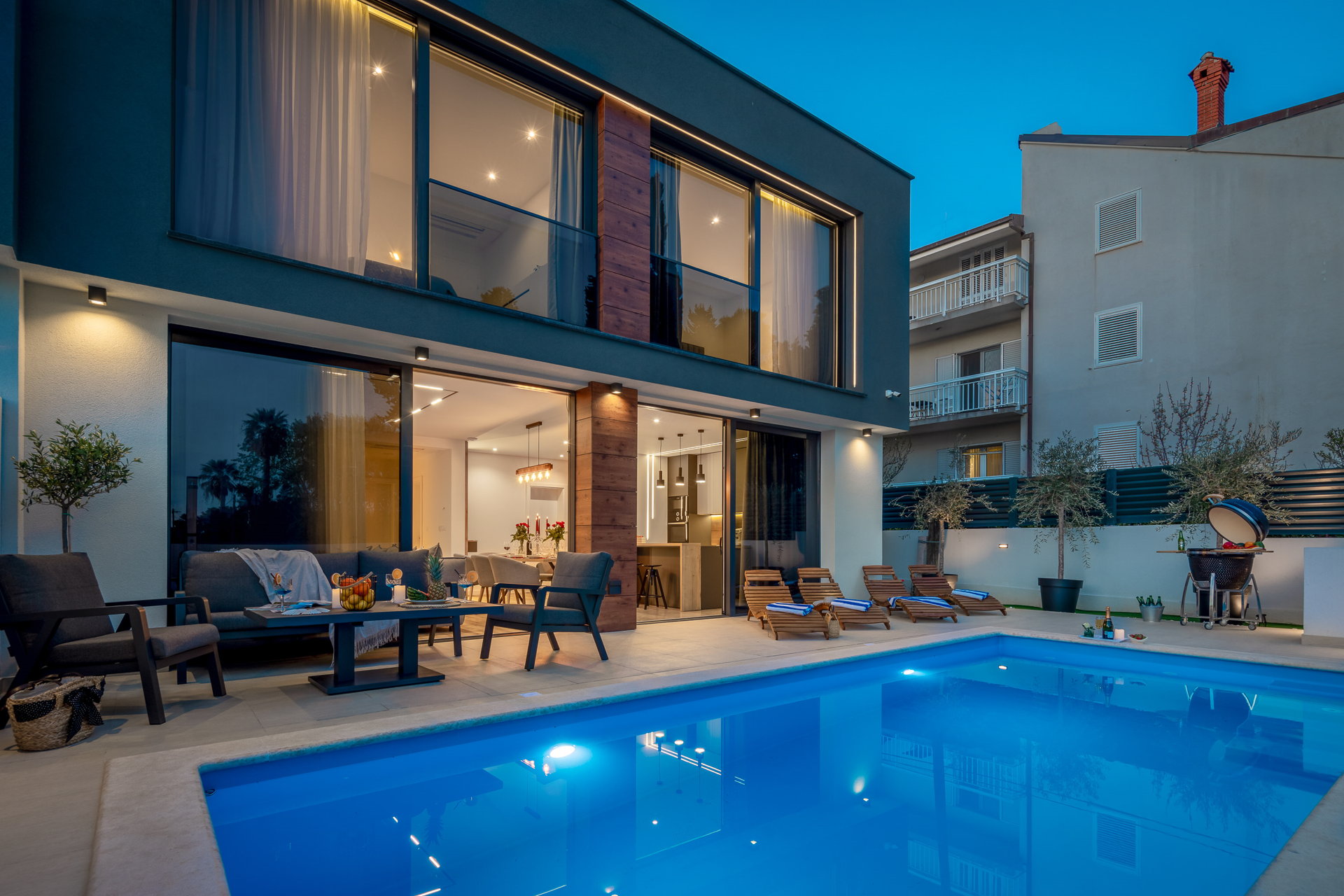 Luxury Villa Etera with Heated Pool