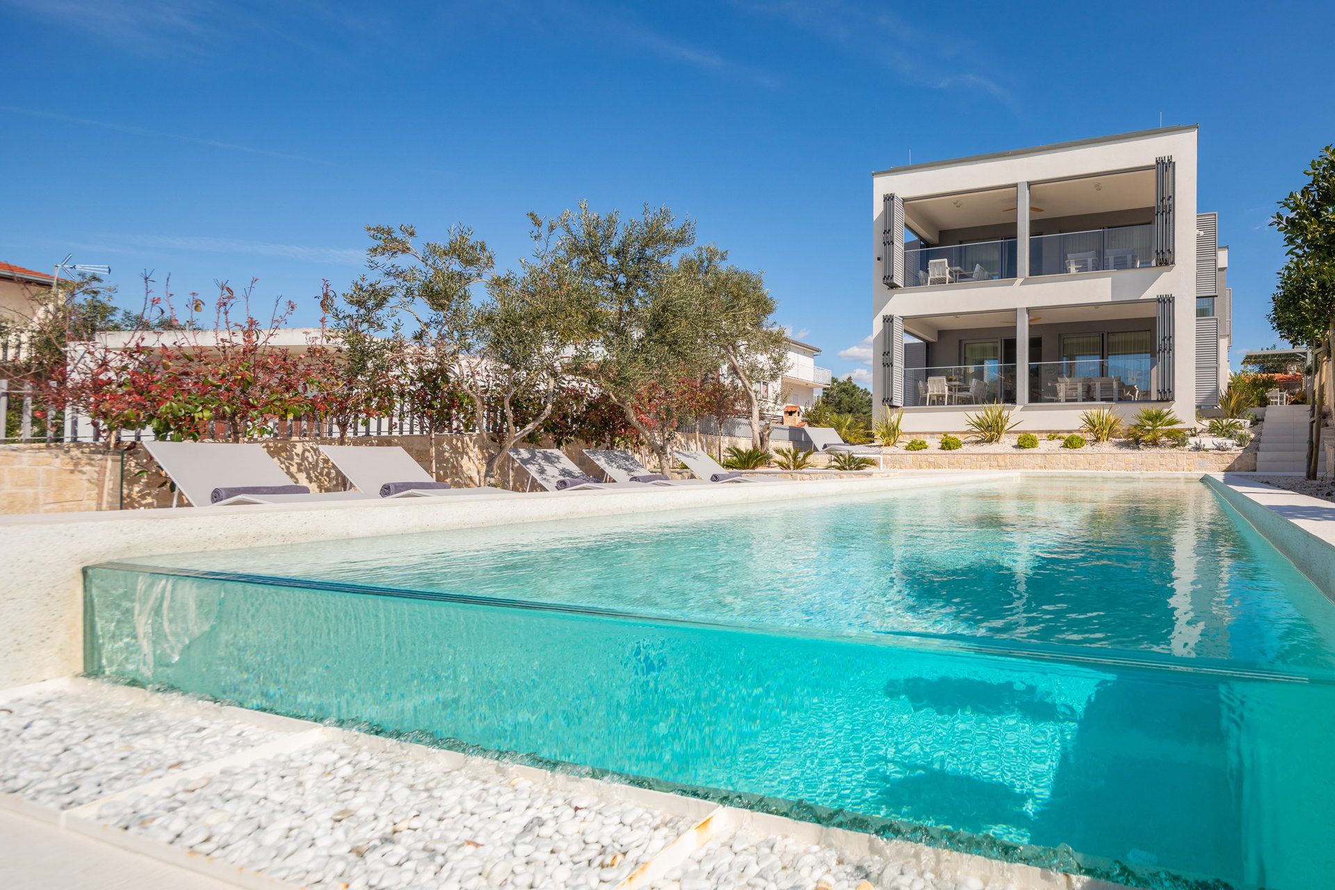 Beachfront Villa Sea Colors with Pool