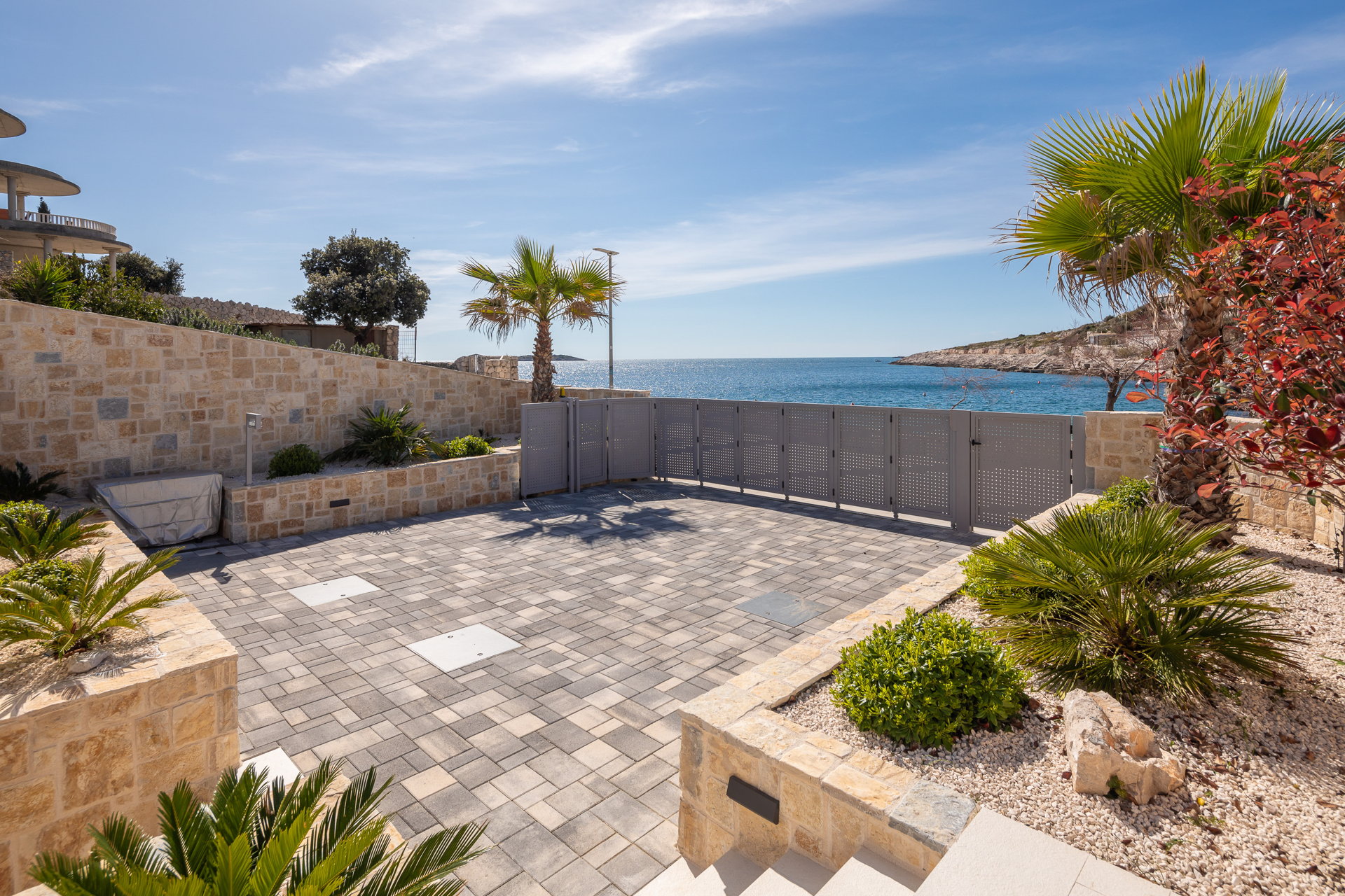 Beachfront Villa Sea Colors with Pool