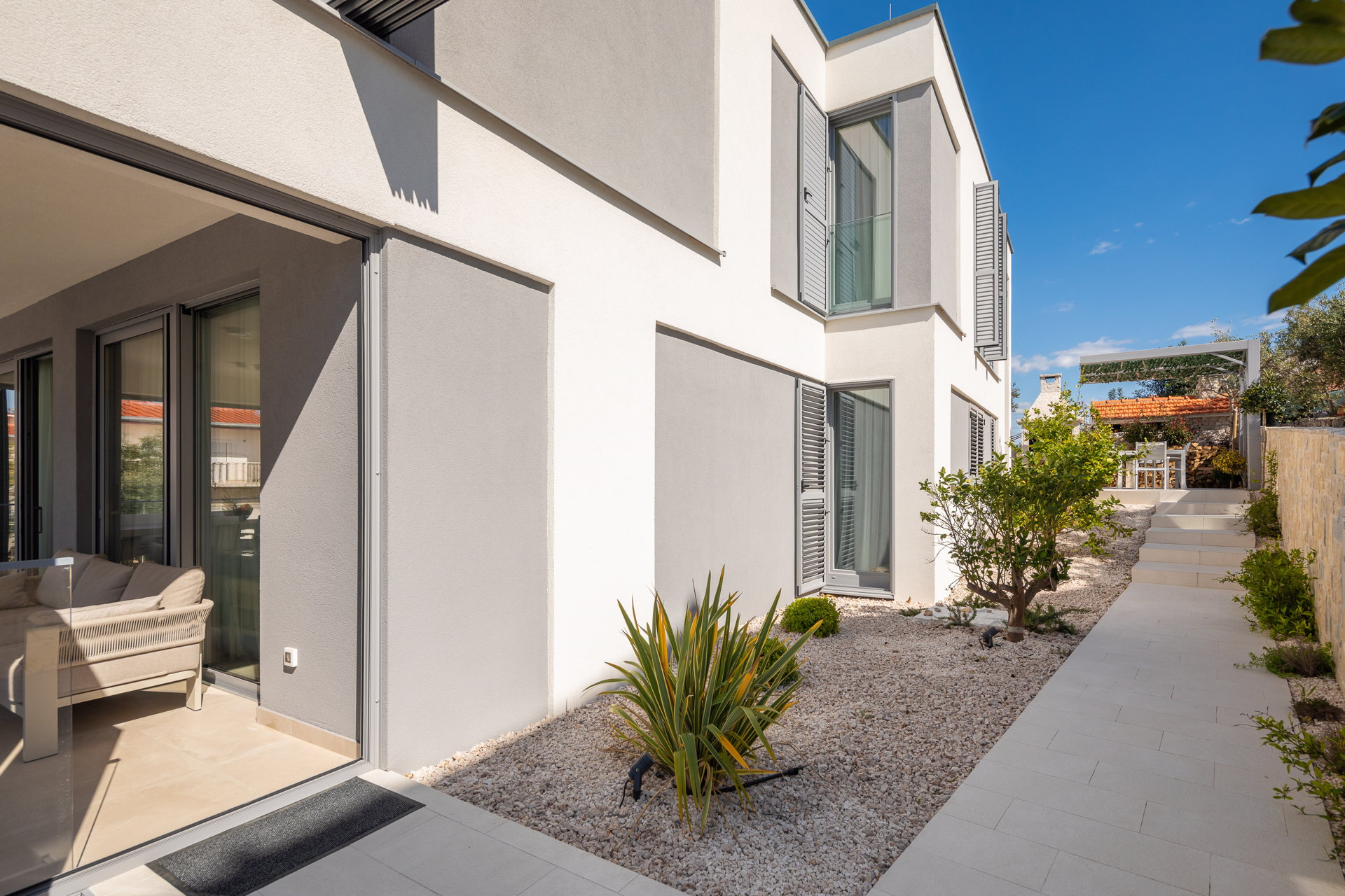 Beachfront Villa Sea Colors with Pool