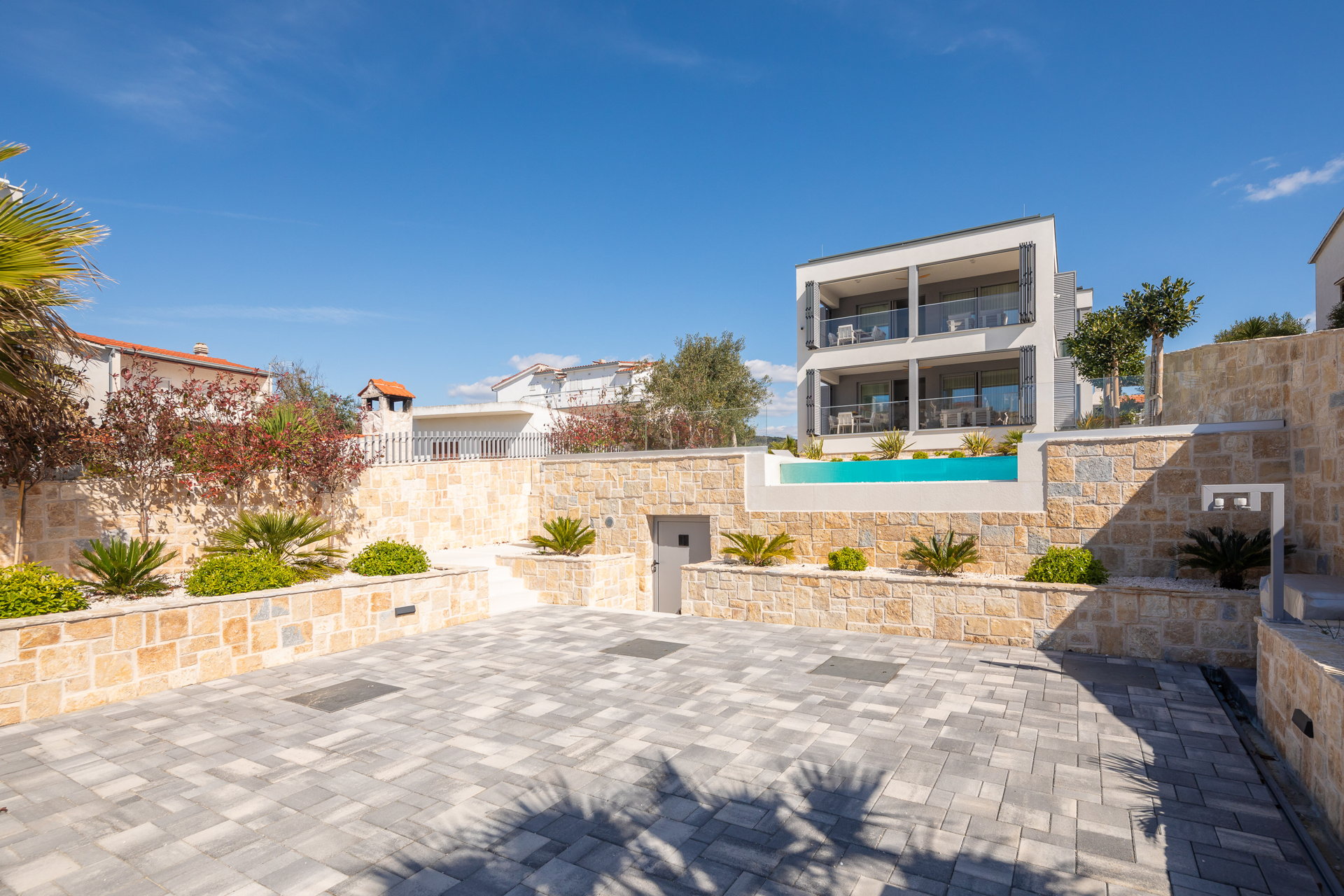 Beachfront Villa Sea Colors with Pool