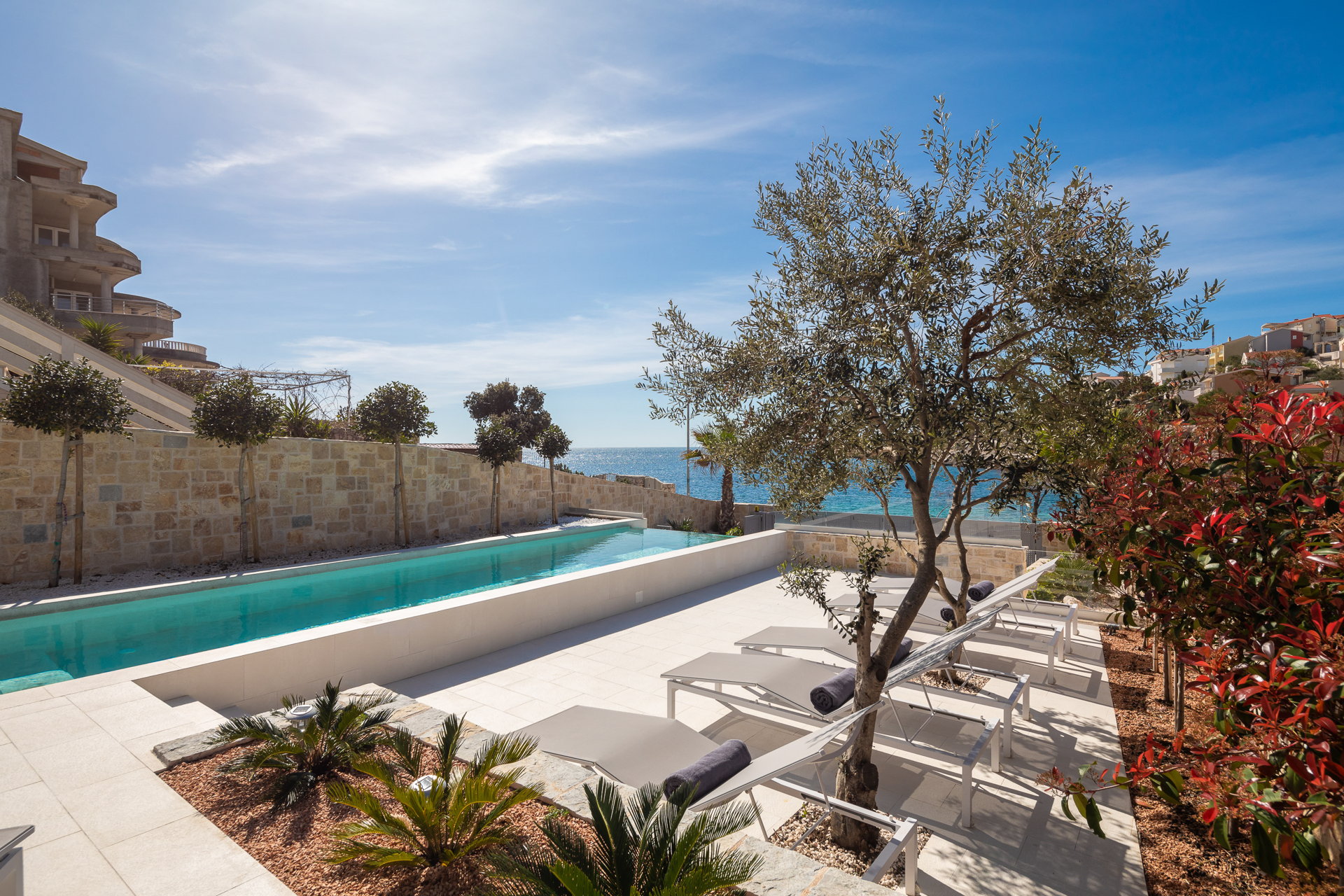 Beachfront Villa Sea Colors with Pool
