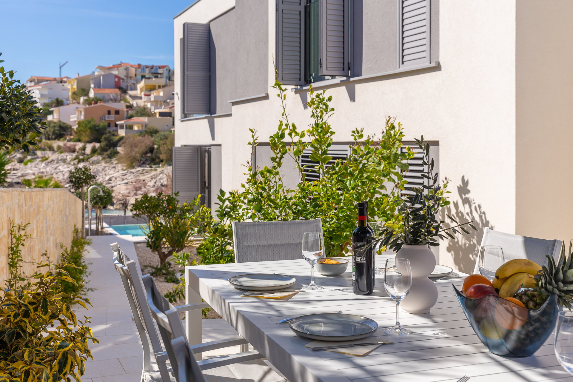 Beachfront Villa Sea Colors with Pool