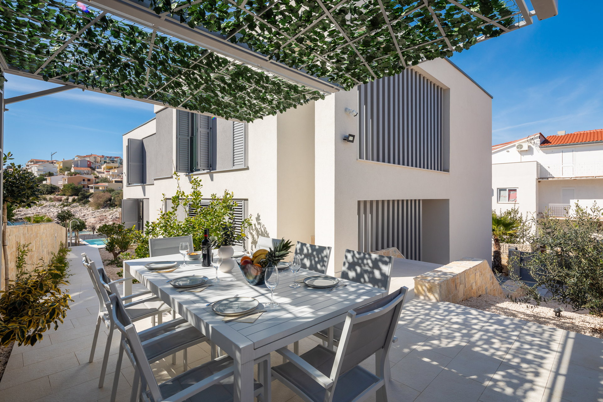 Beachfront Villa Sea Colors with Pool