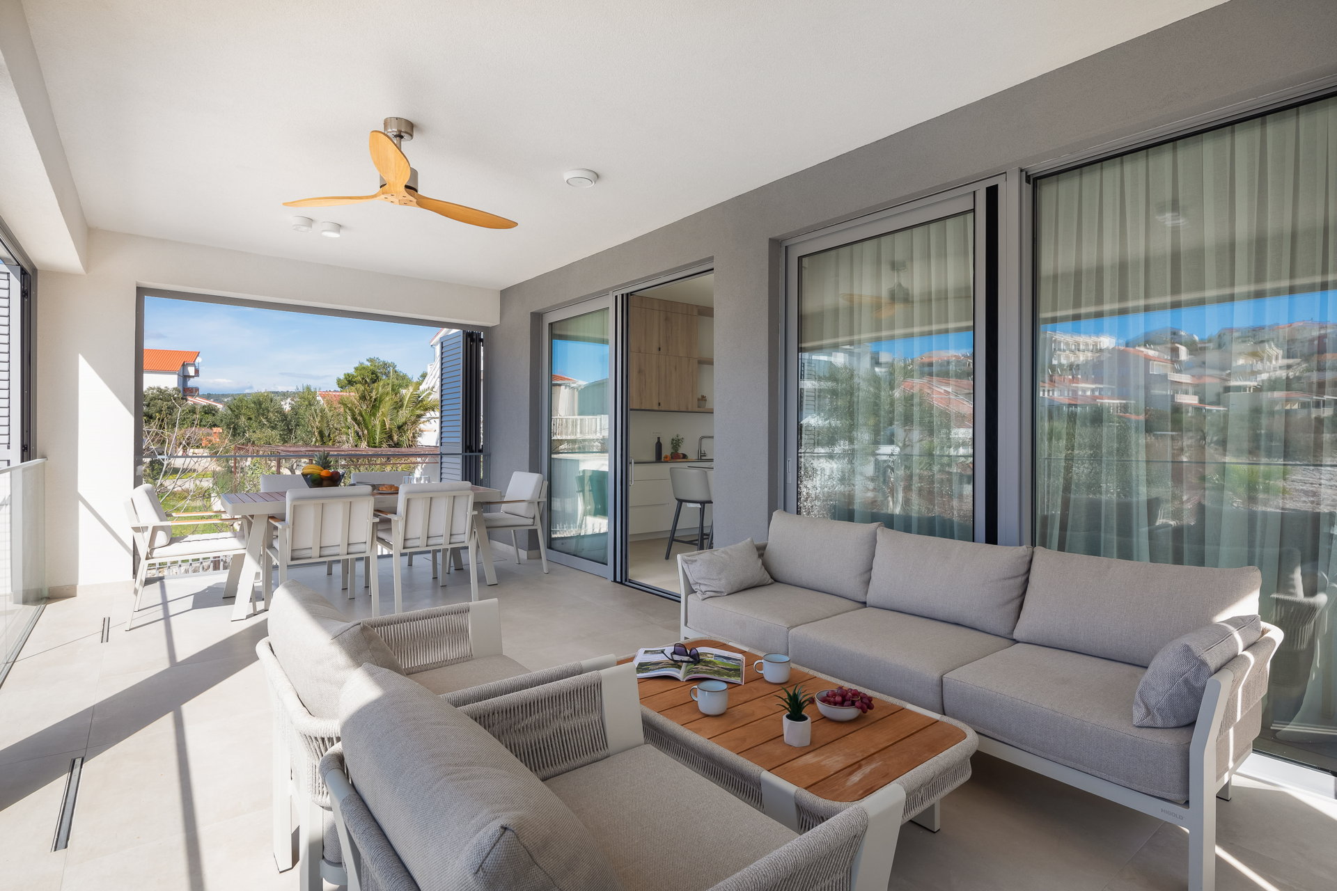 Beachfront Villa Sea Colors with Pool