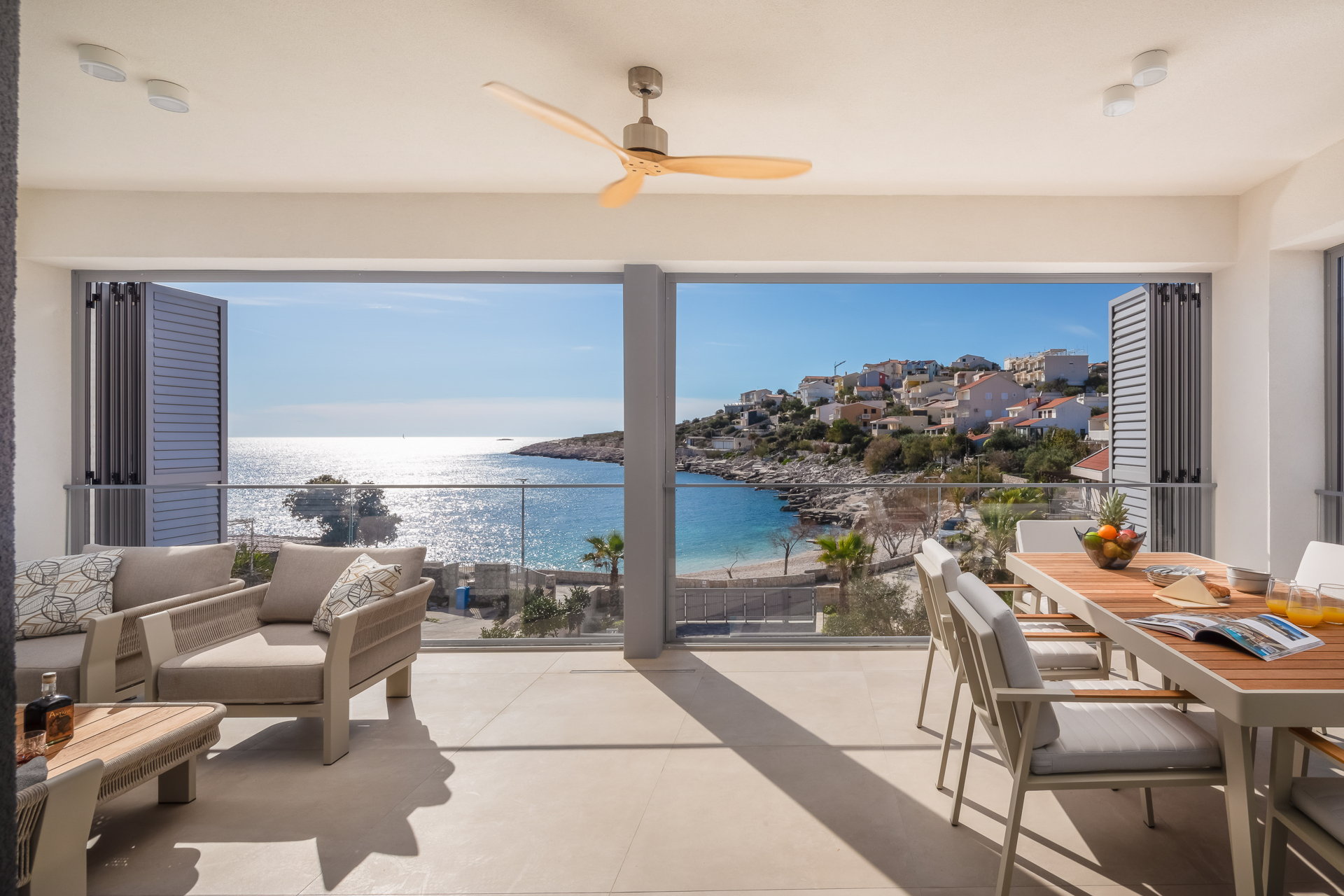 Beachfront Villa Sea Colors with Pool