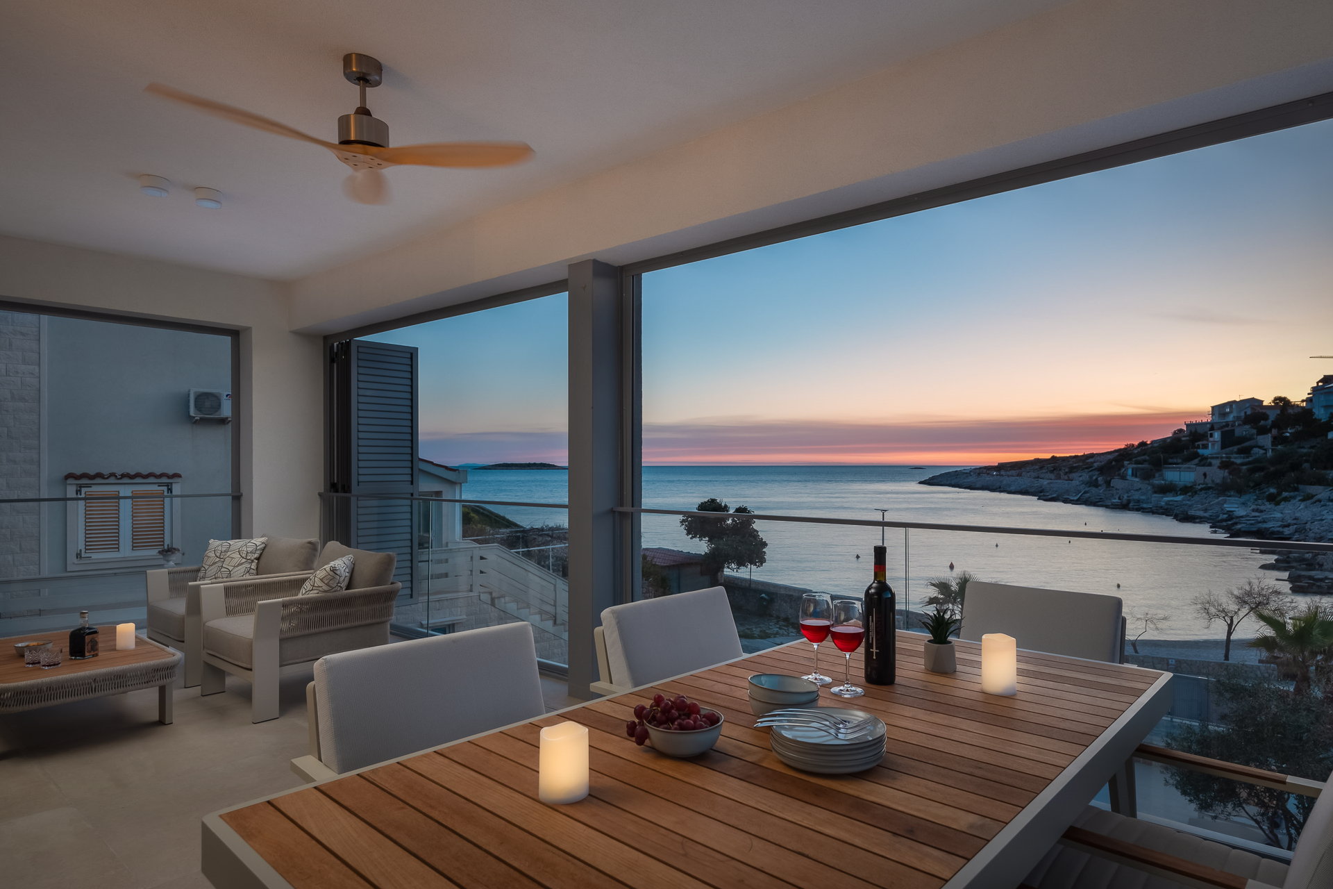 Beachfront Villa Sea Colors with Pool