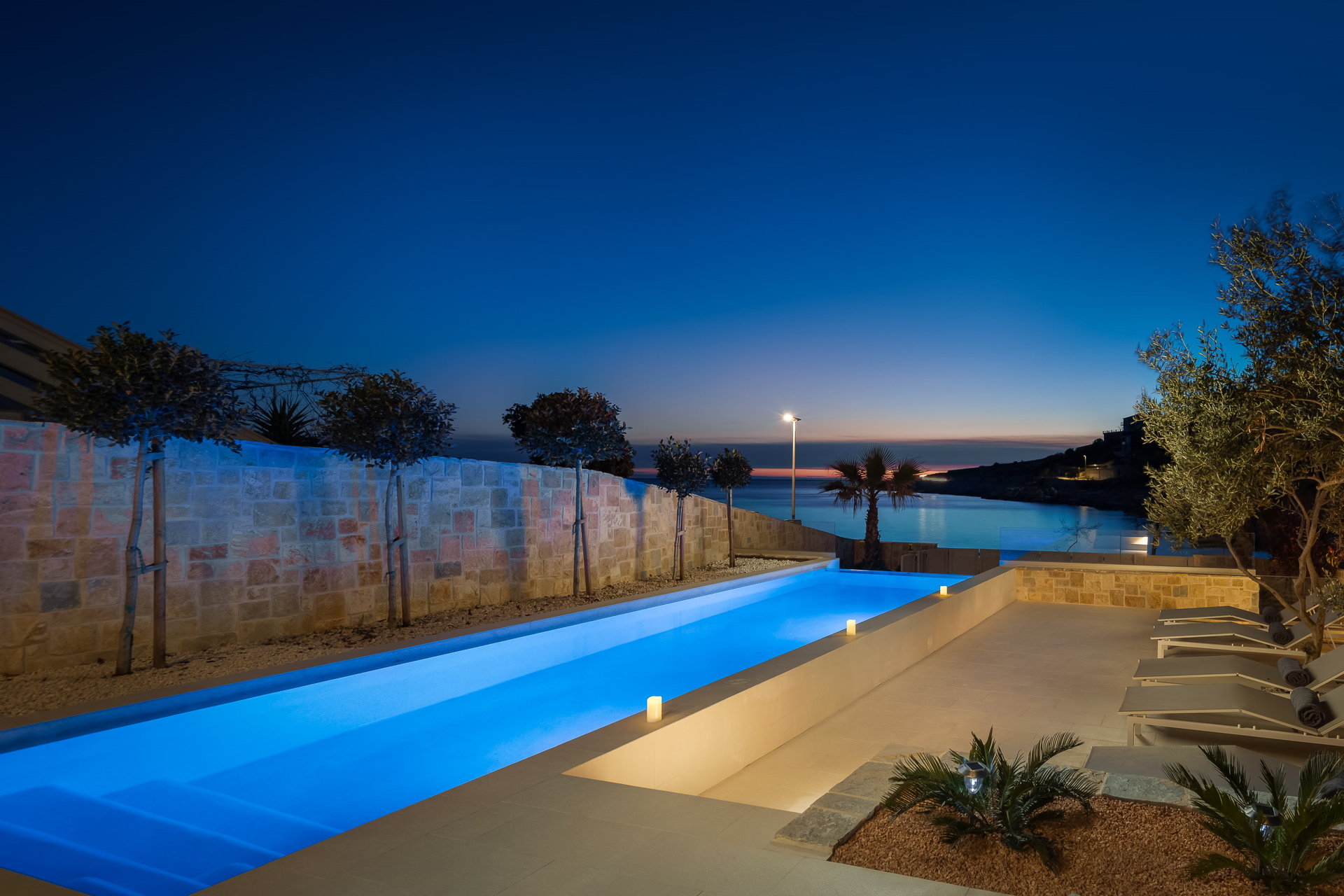 Beachfront Villa Sea Colors with Pool