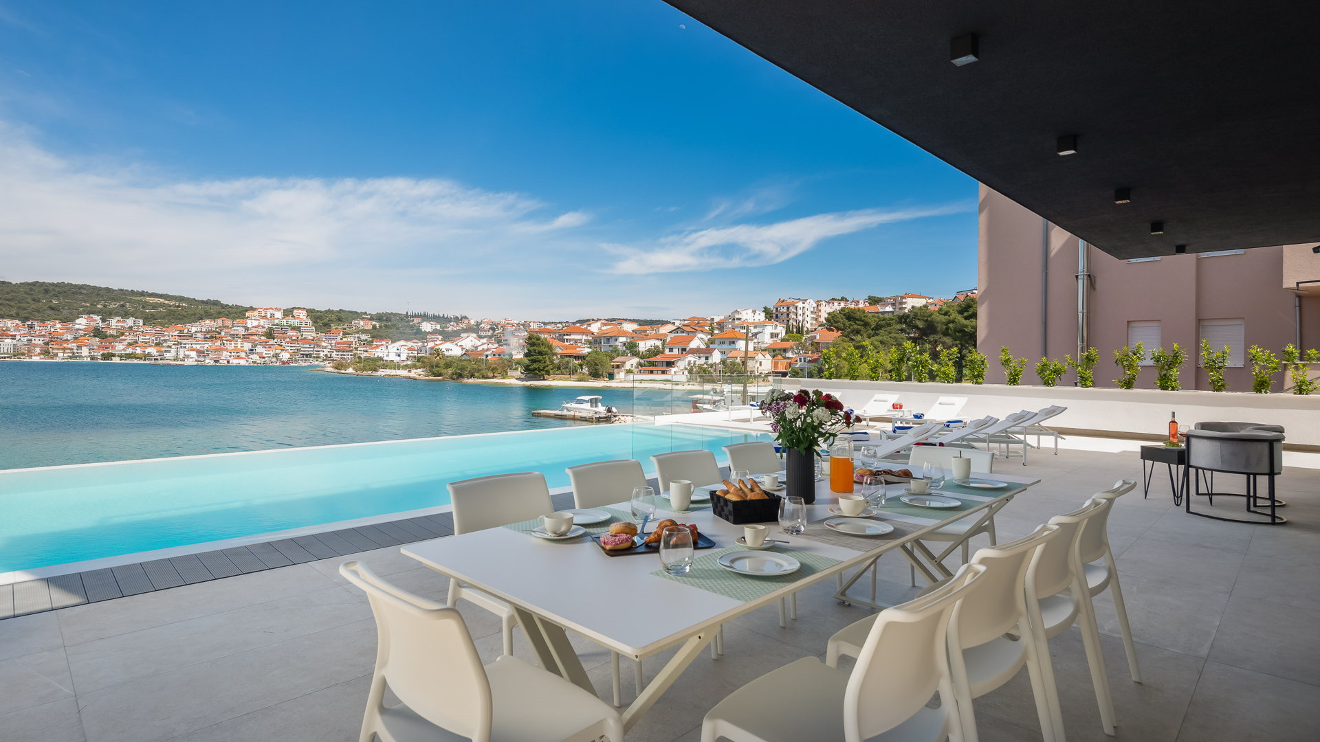 Beachfront Villa Milka with Pool