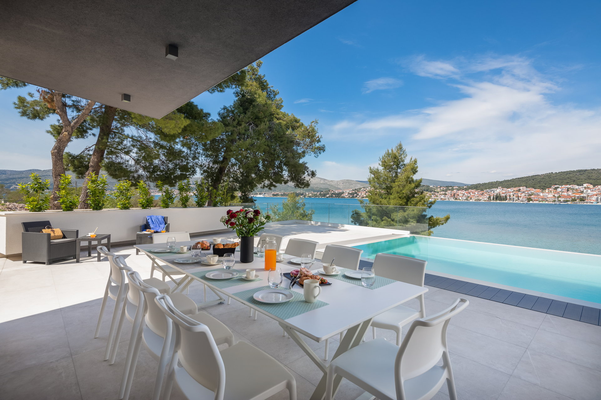 Beachfront Villa Milka with Pool