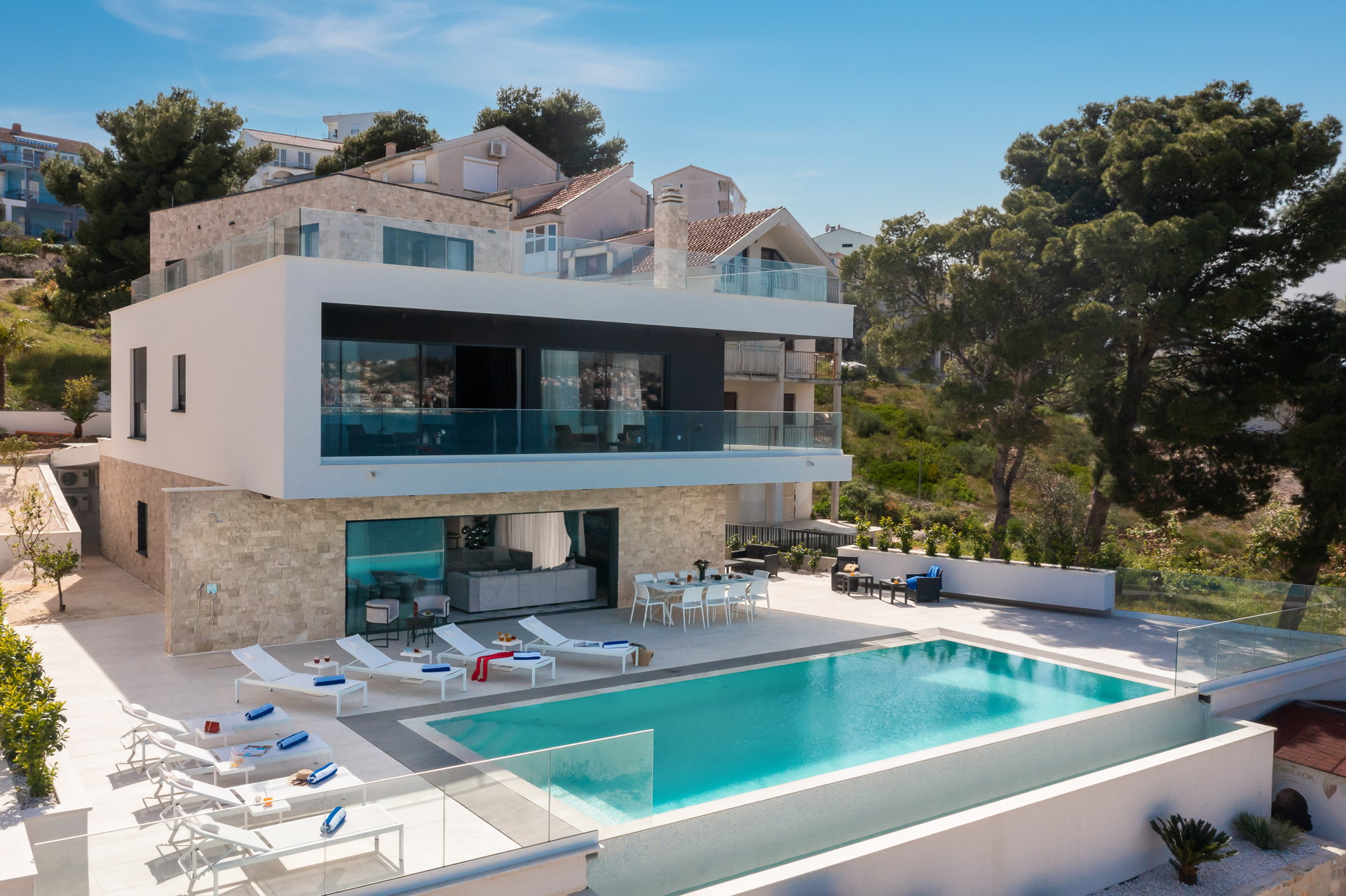 Beachfront Villa Milka with Pool
