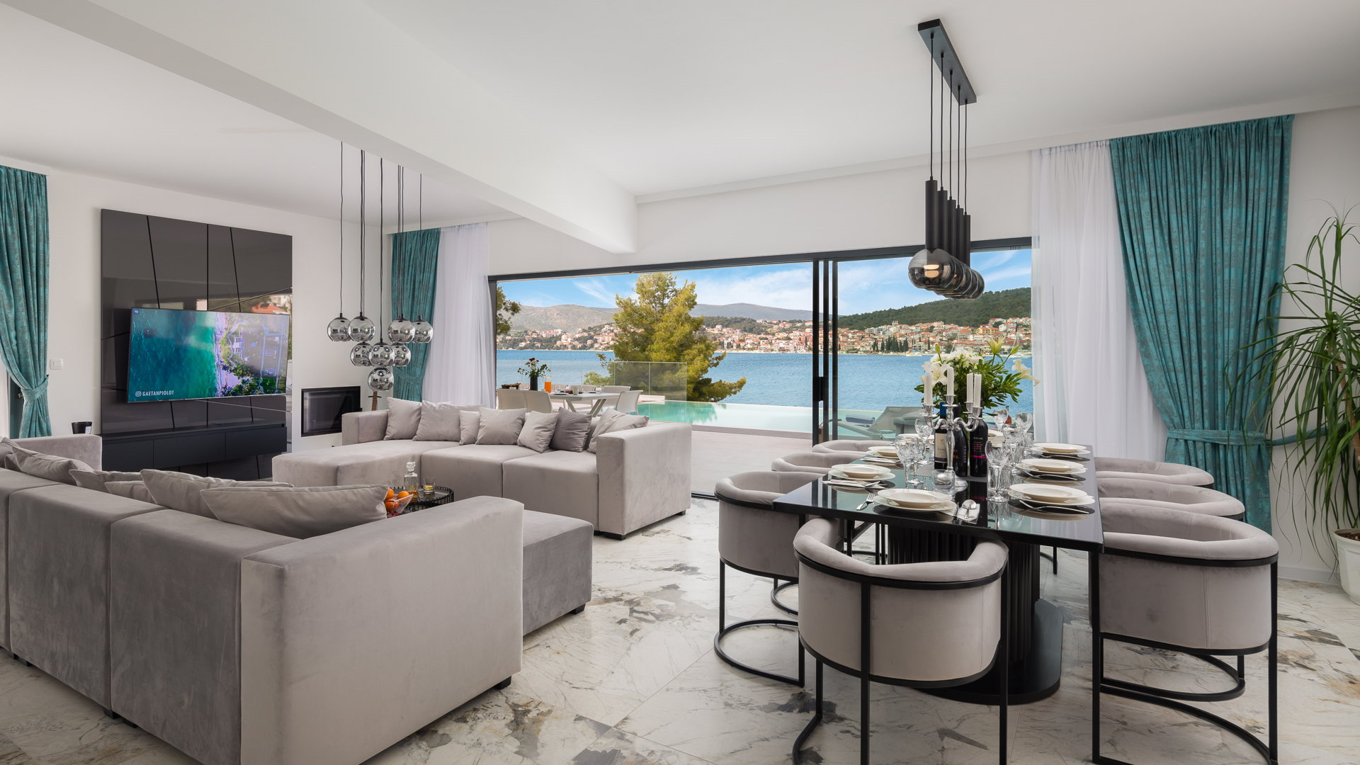 Beachfront Villa Milka with Pool