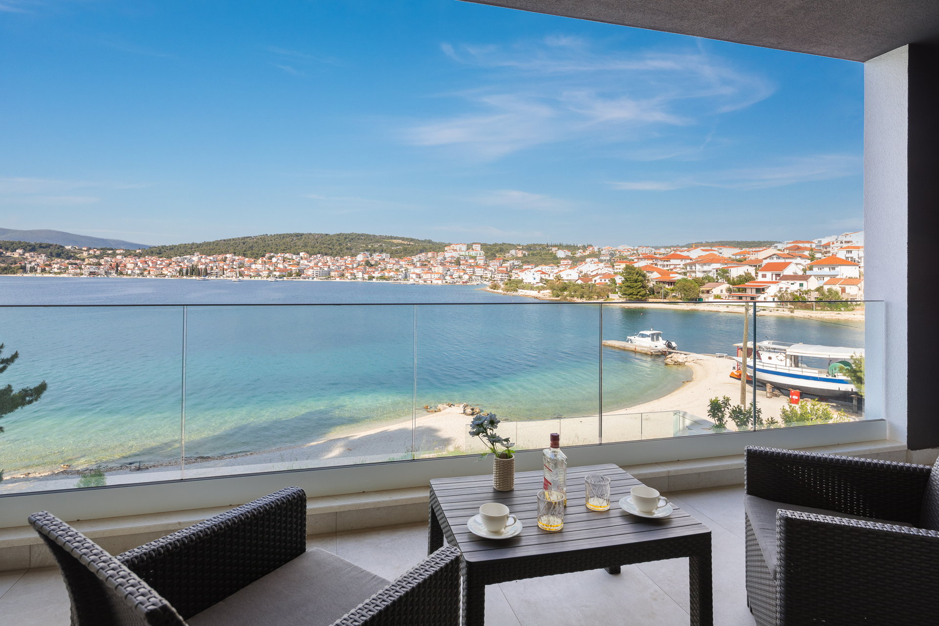 Beachfront Villa Milka with Pool