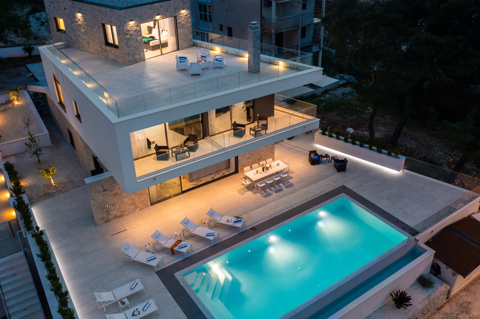 Beachfront Villa Milka with Pool