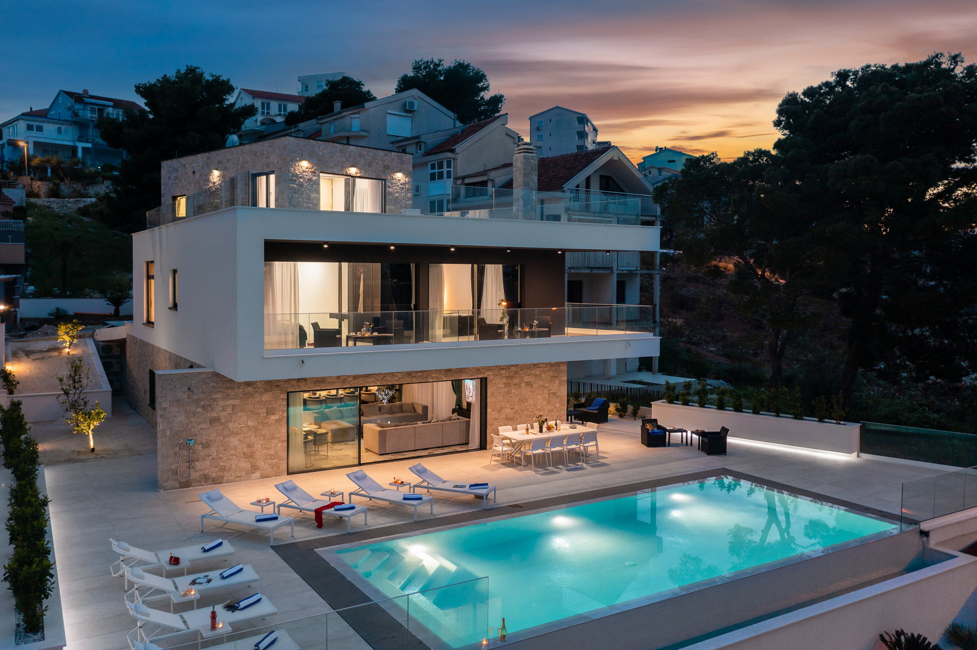 Beachfront Villa Milka with Pool