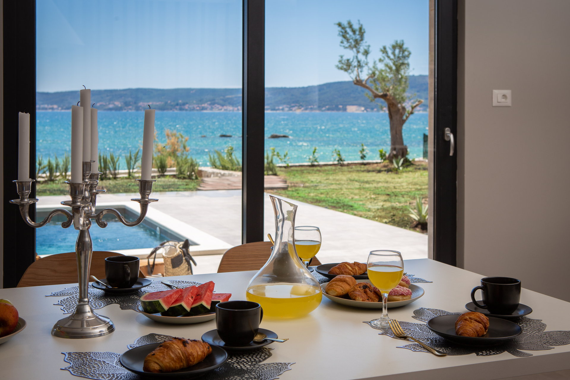 Beachfront Villa Tota with Pool