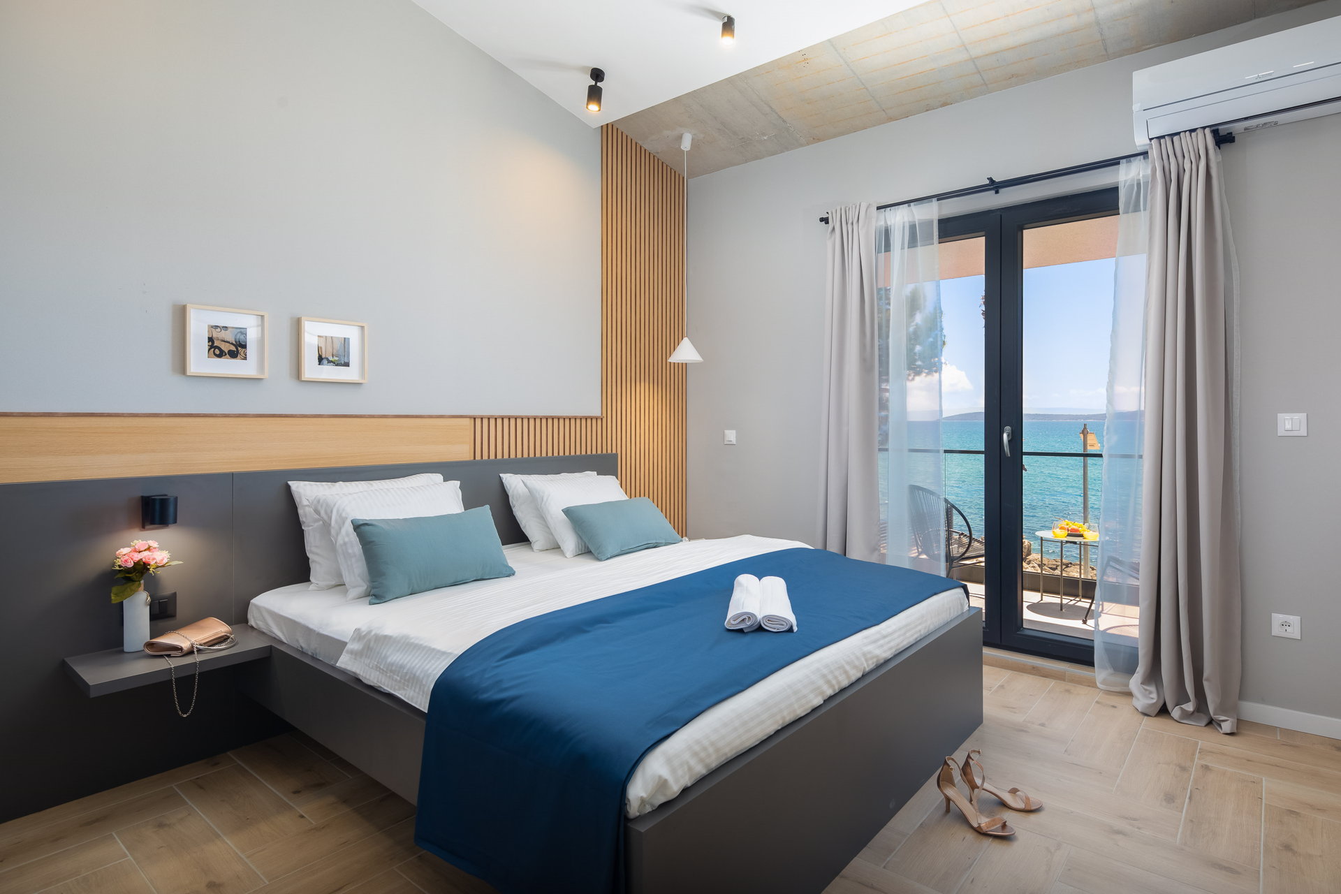 Beachfront Villa Tota with Pool