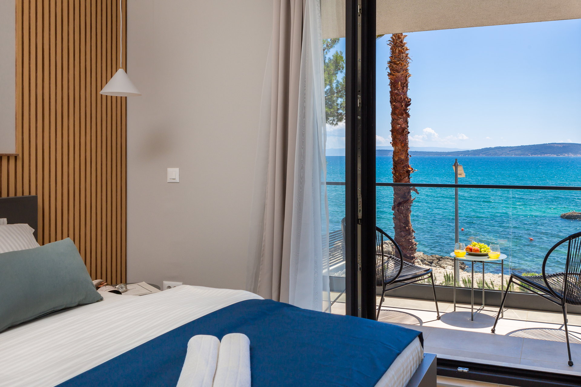 Beachfront Villa Tota with Pool
