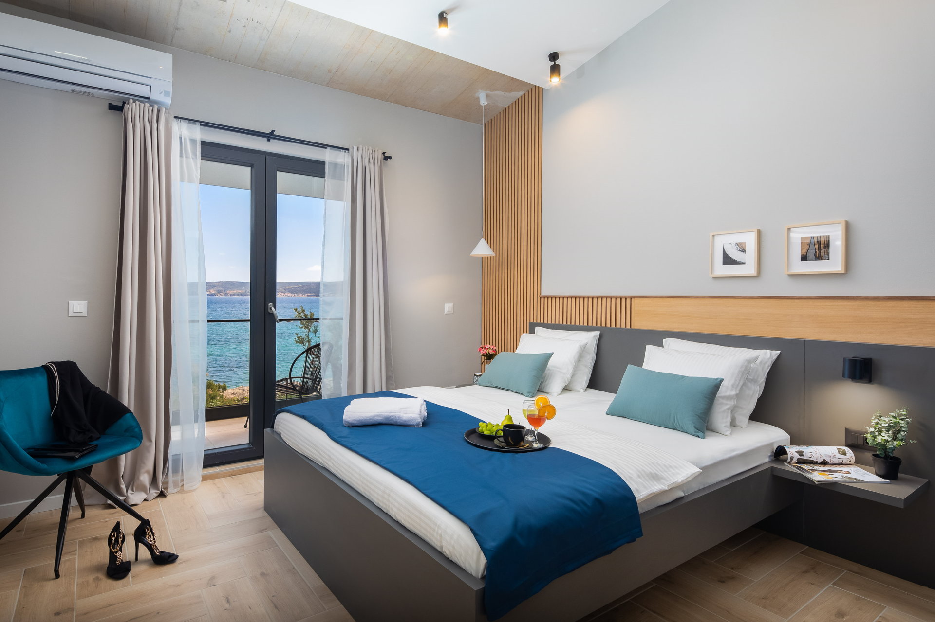 Beachfront Villa Tota with Pool