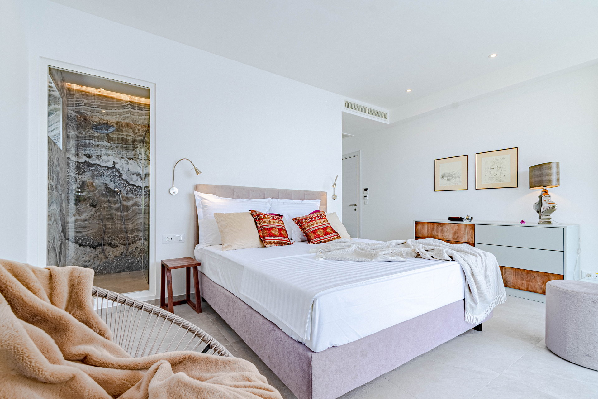 Beachfront Villa Aquamarin with Pool