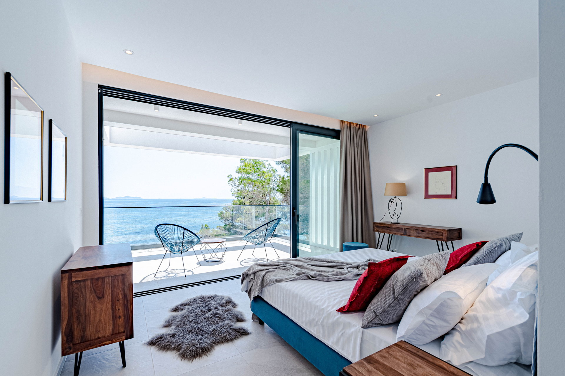 Beachfront Villa Aquamarin with Pool
