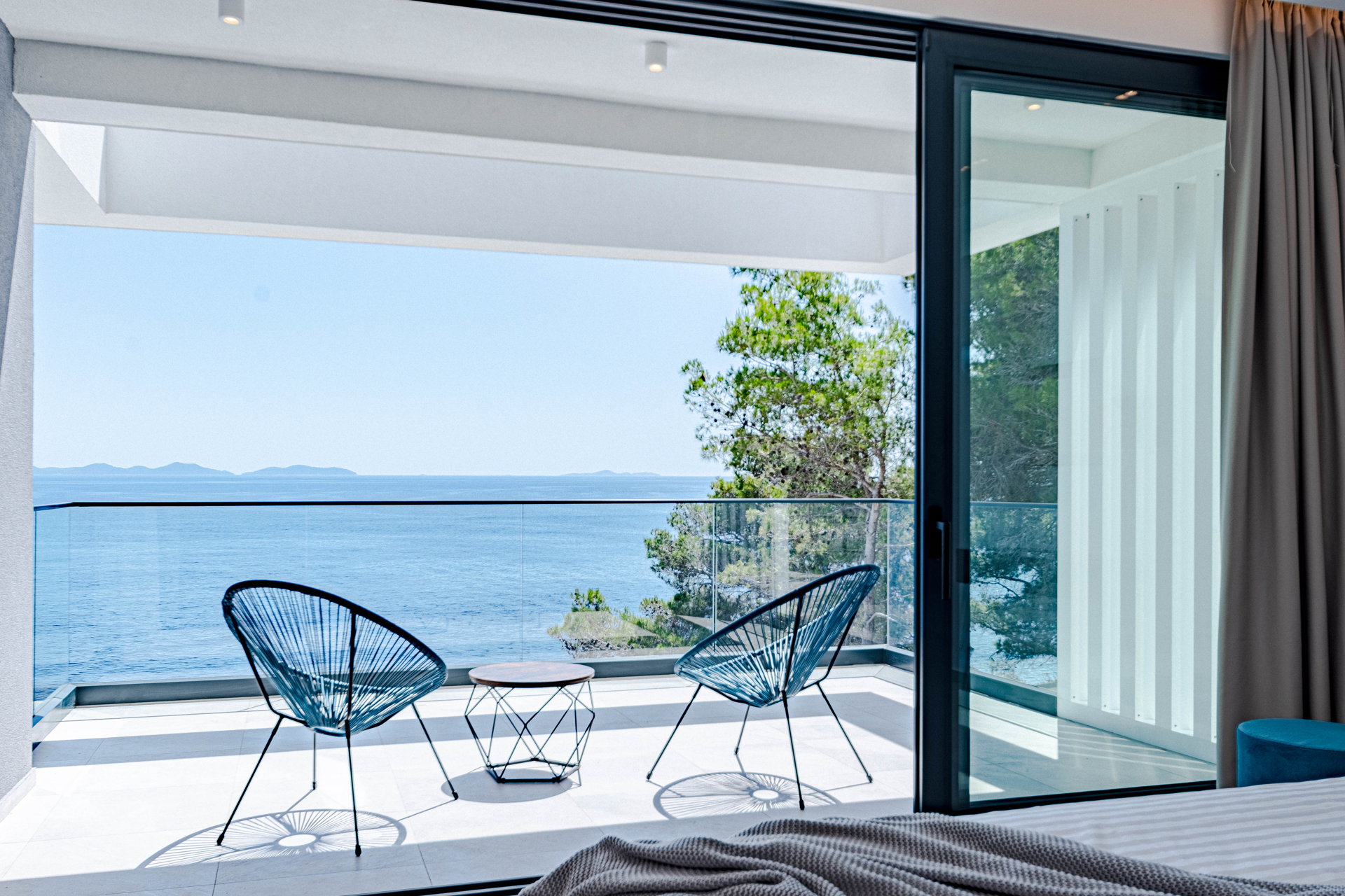Beachfront Villa Aquamarin with Pool