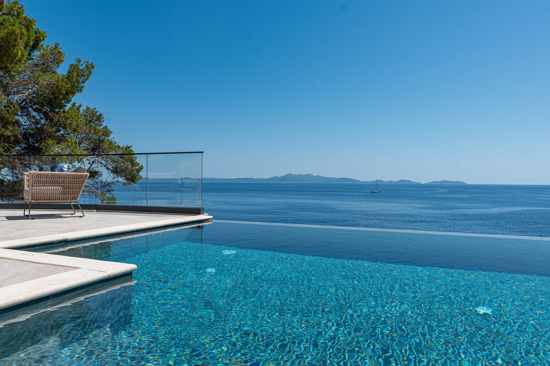 Beachfront Villa Aquamarin with Pool