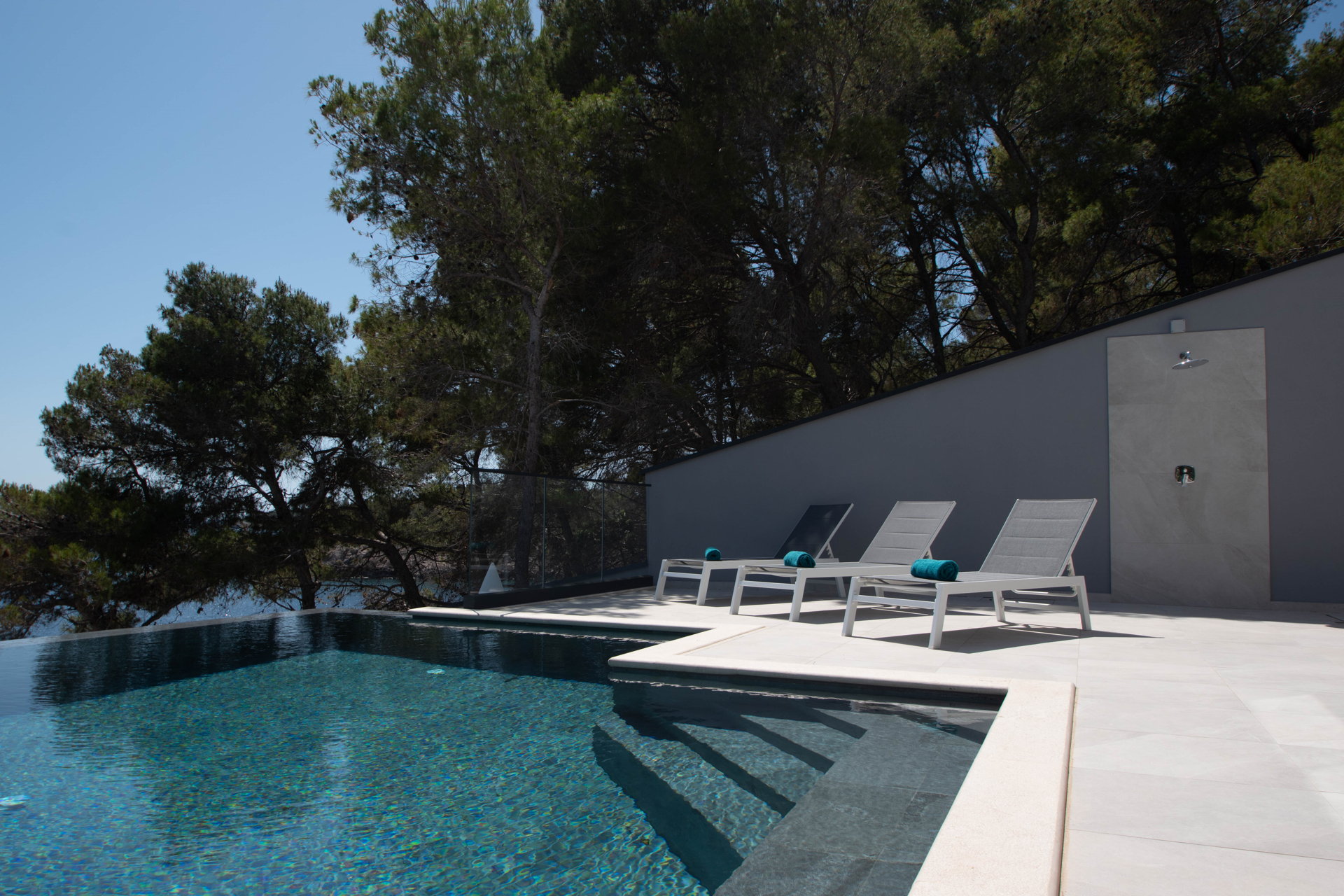 Beachfront Villa Aquamarin with Pool