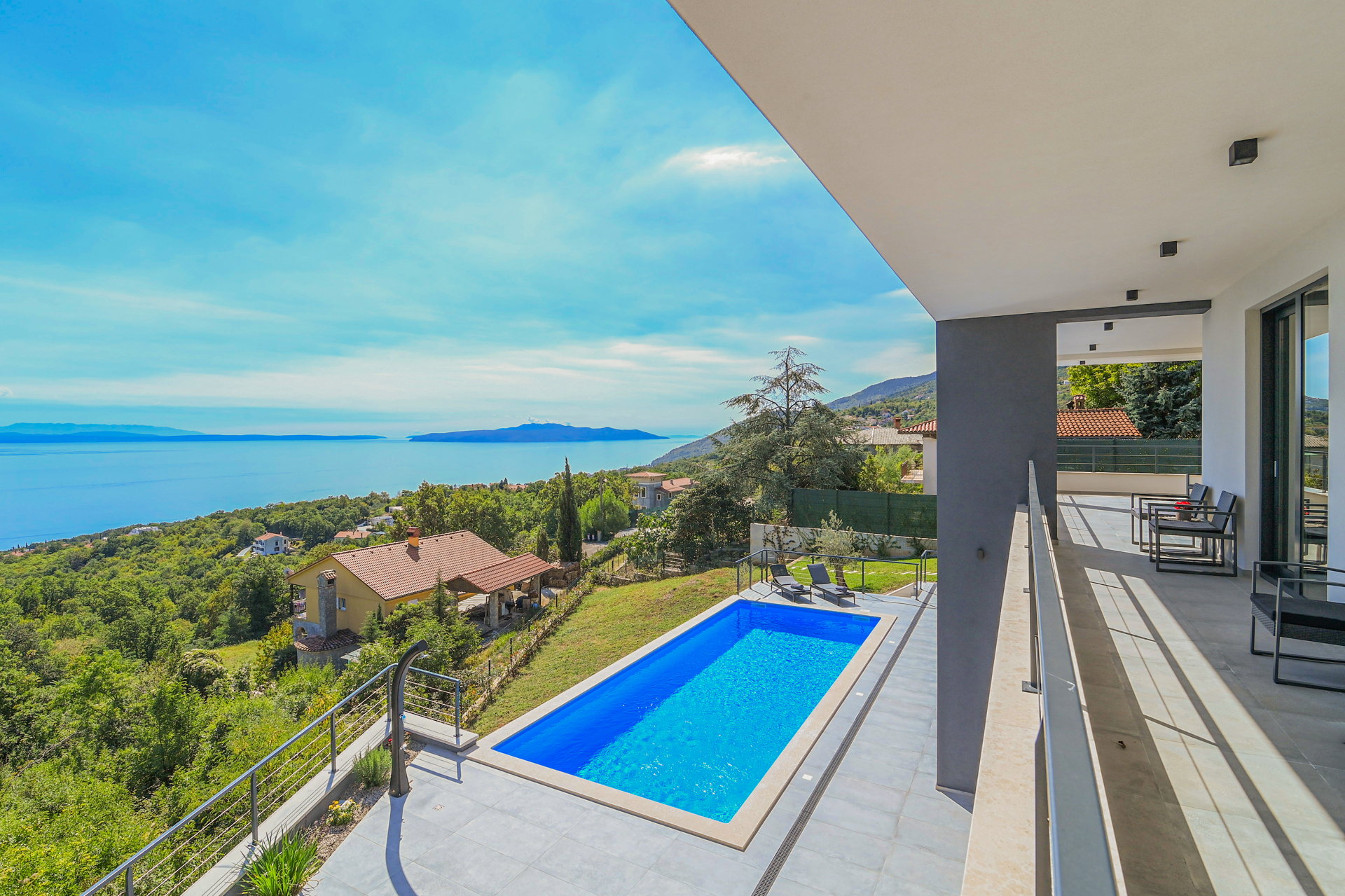Villa Vista Sul Mare with Pool