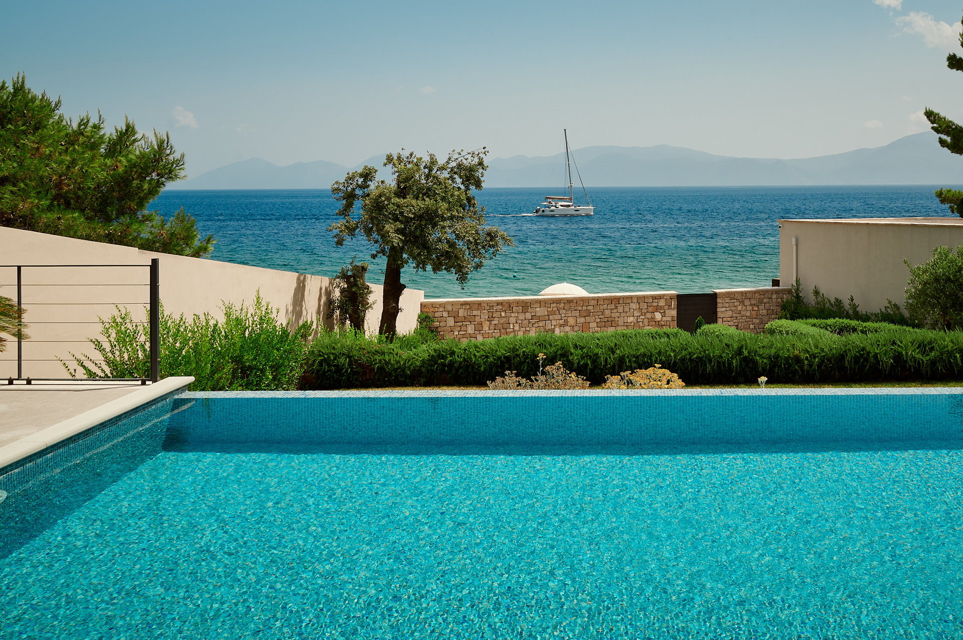 Beachfront Villa Aqua Haven with Pool