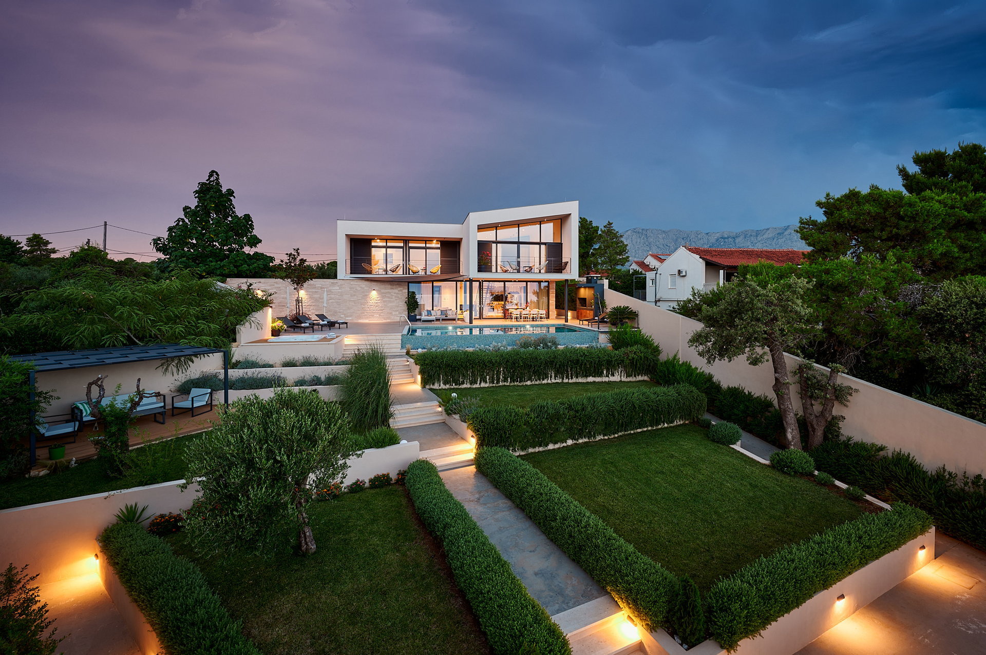 Beachfront Villa Aqua Haven with Pool