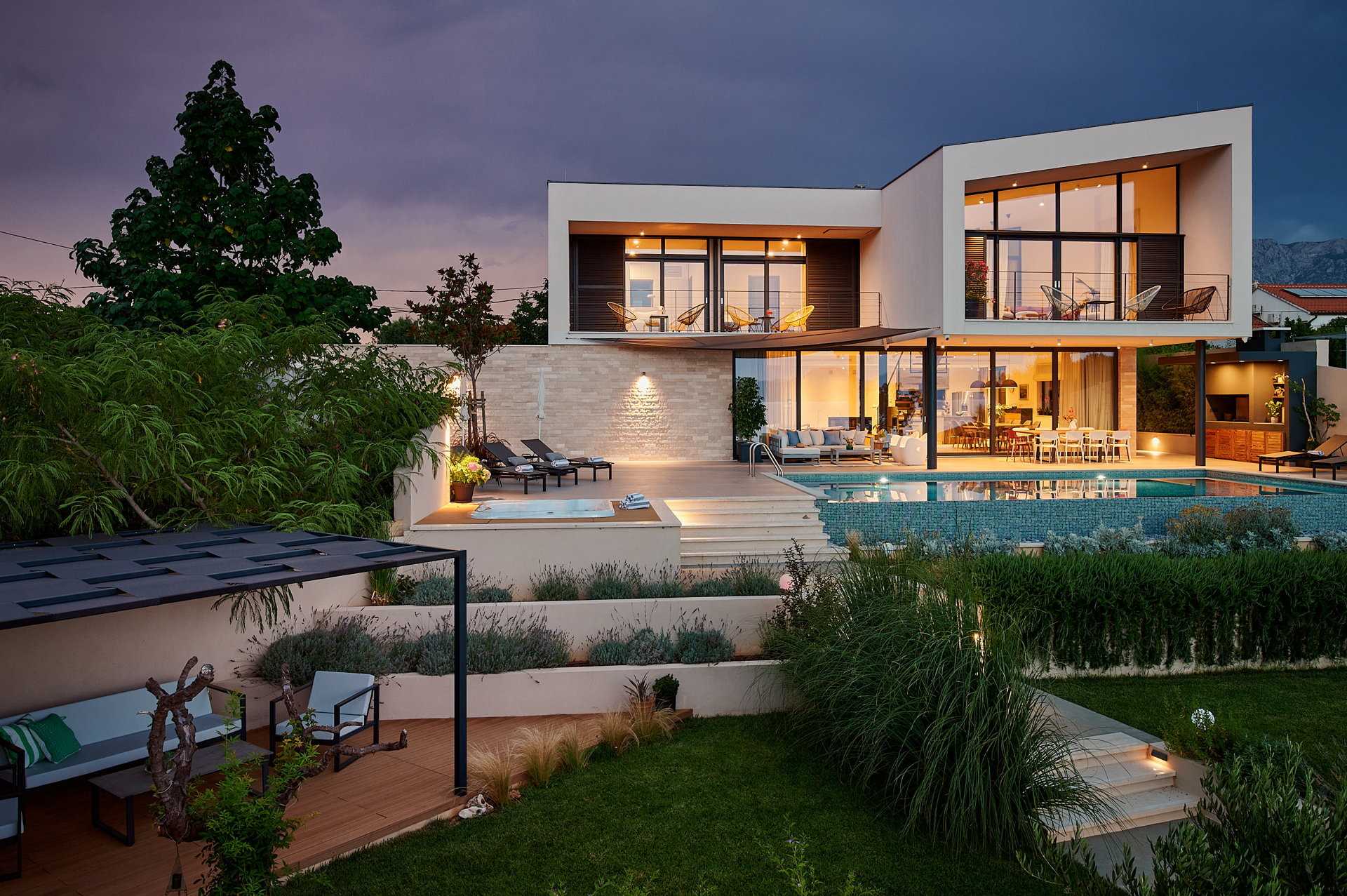 Image of Beachfront Villa Aqua Haven with Pool