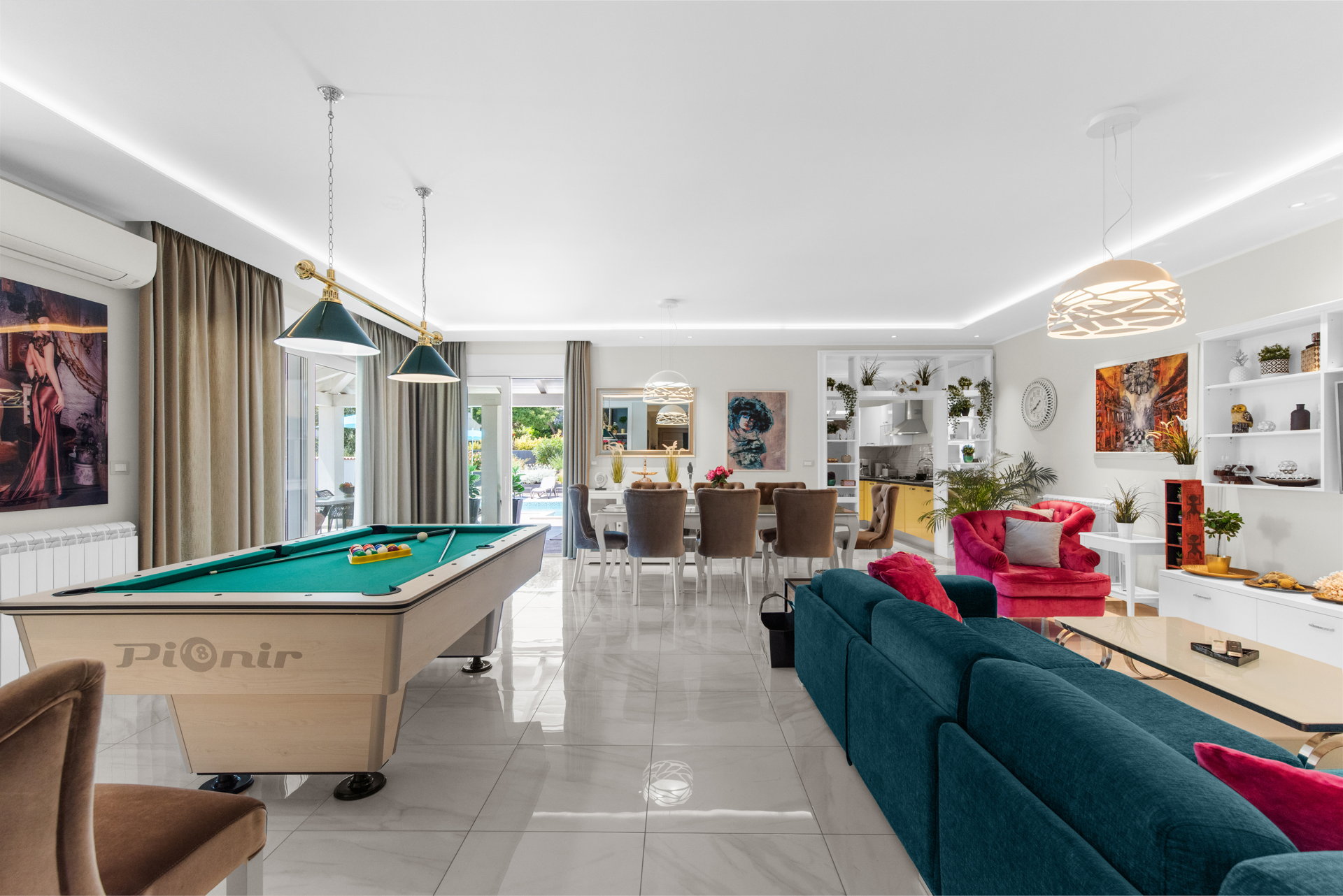 Villa Eclectica with Pool